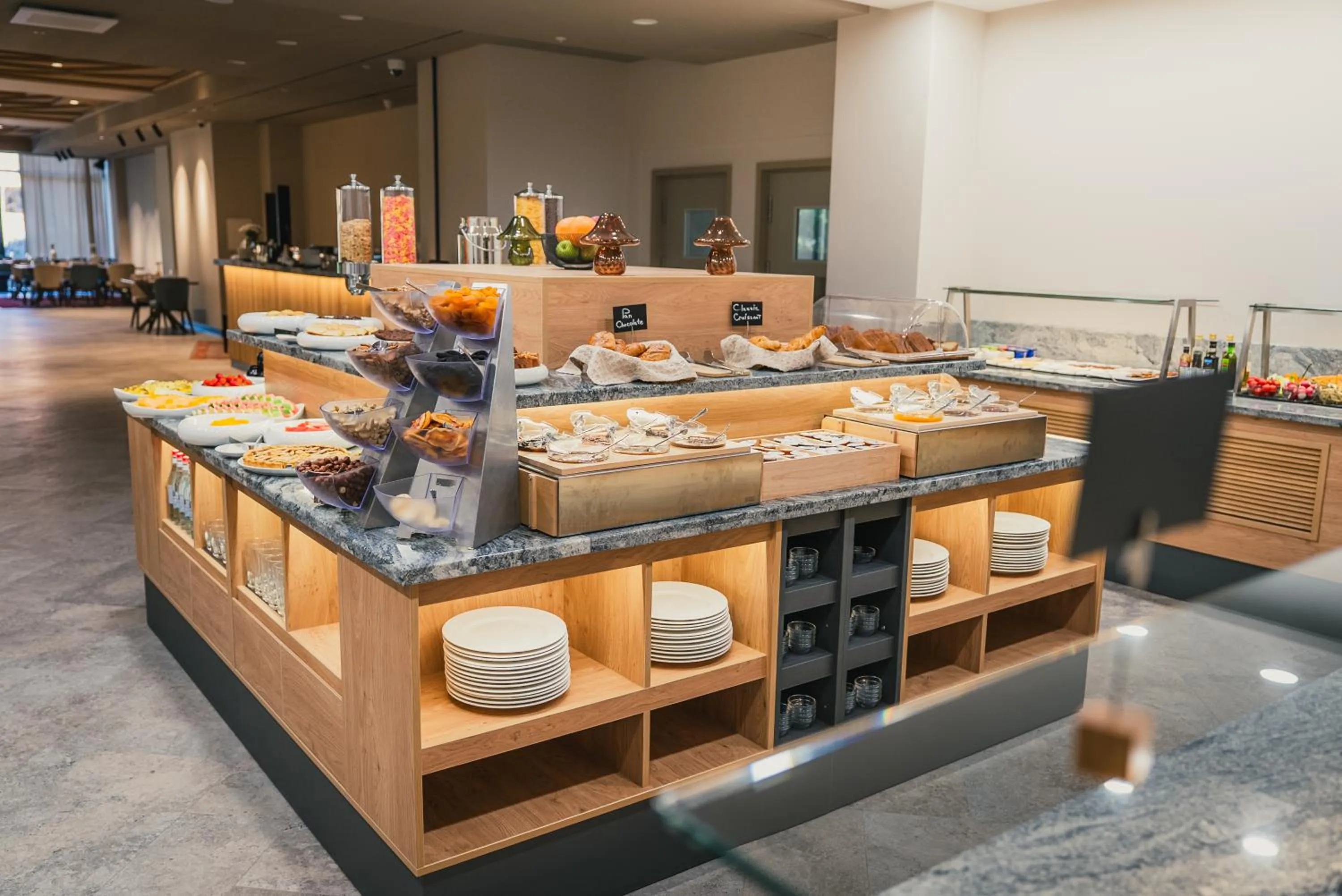 Buffet breakfast in Red Bridge Yerevan