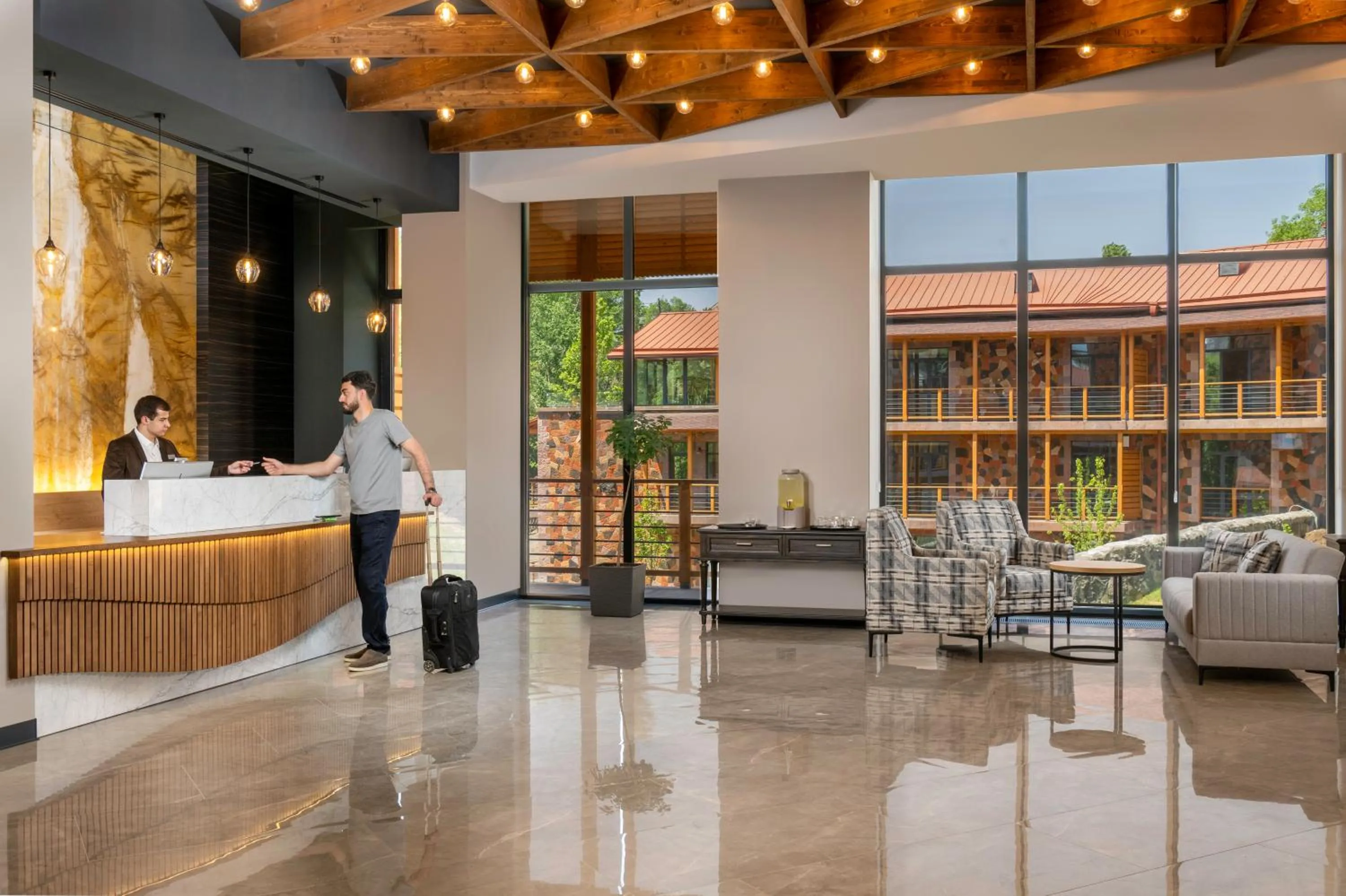 Lobby or reception in Red Bridge Yerevan