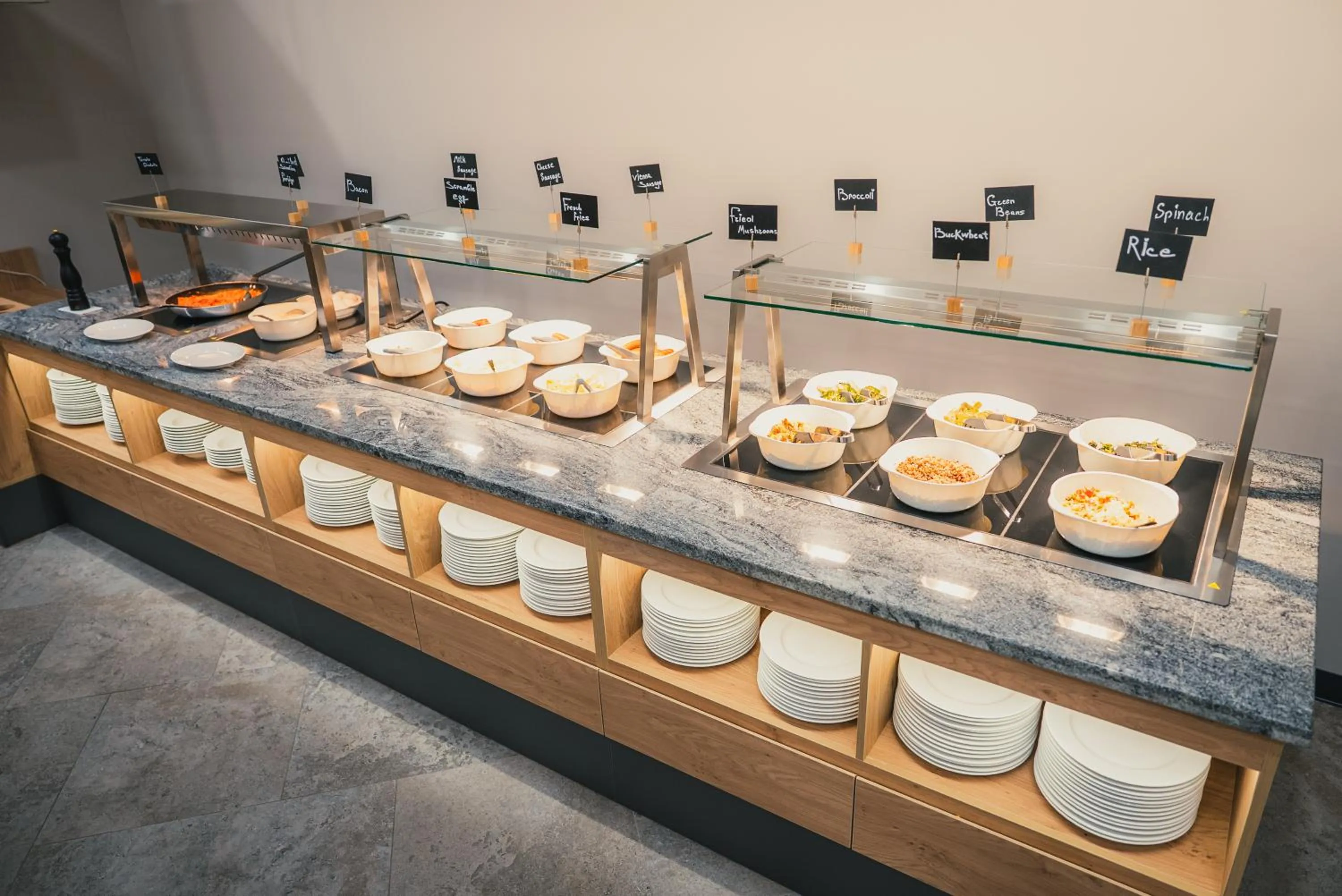 Buffet breakfast in Red Bridge Yerevan