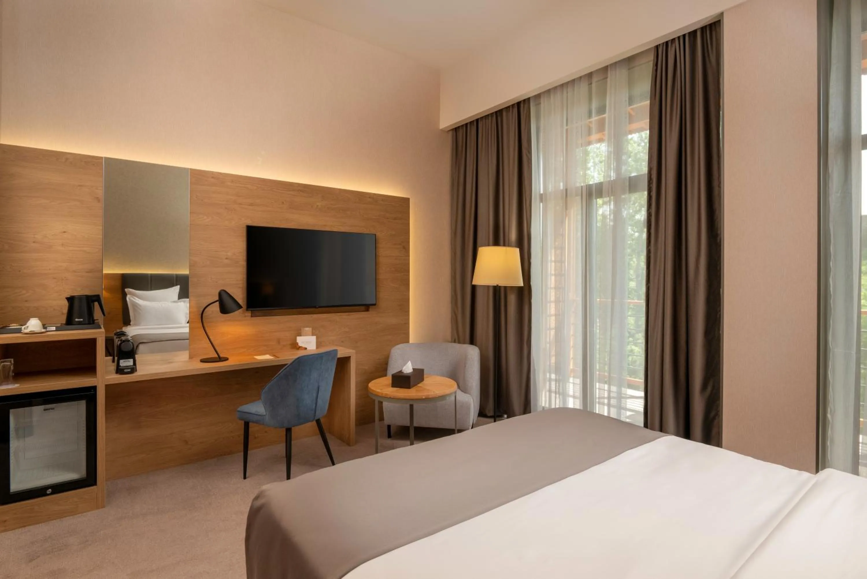 Living room, Bed in Red Bridge Yerevan