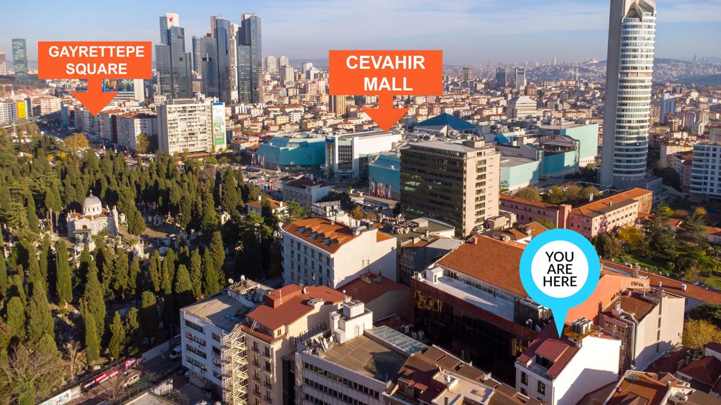 Property building in Şişli Family Time Suites