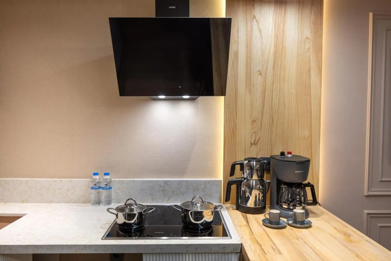 Coffee/tea facilities in Şişli Family Time Suites