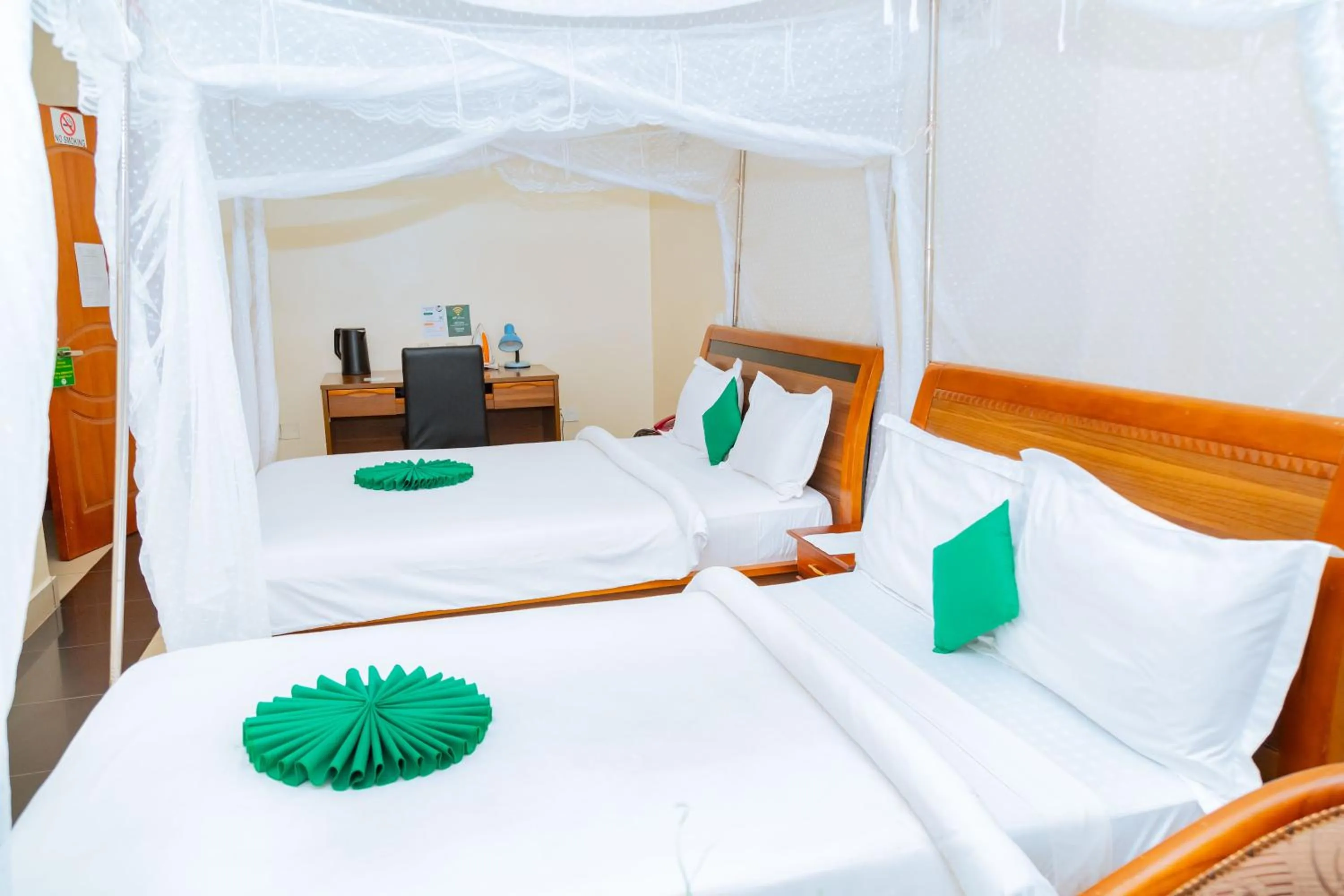 Bed in Five to Five Hotel