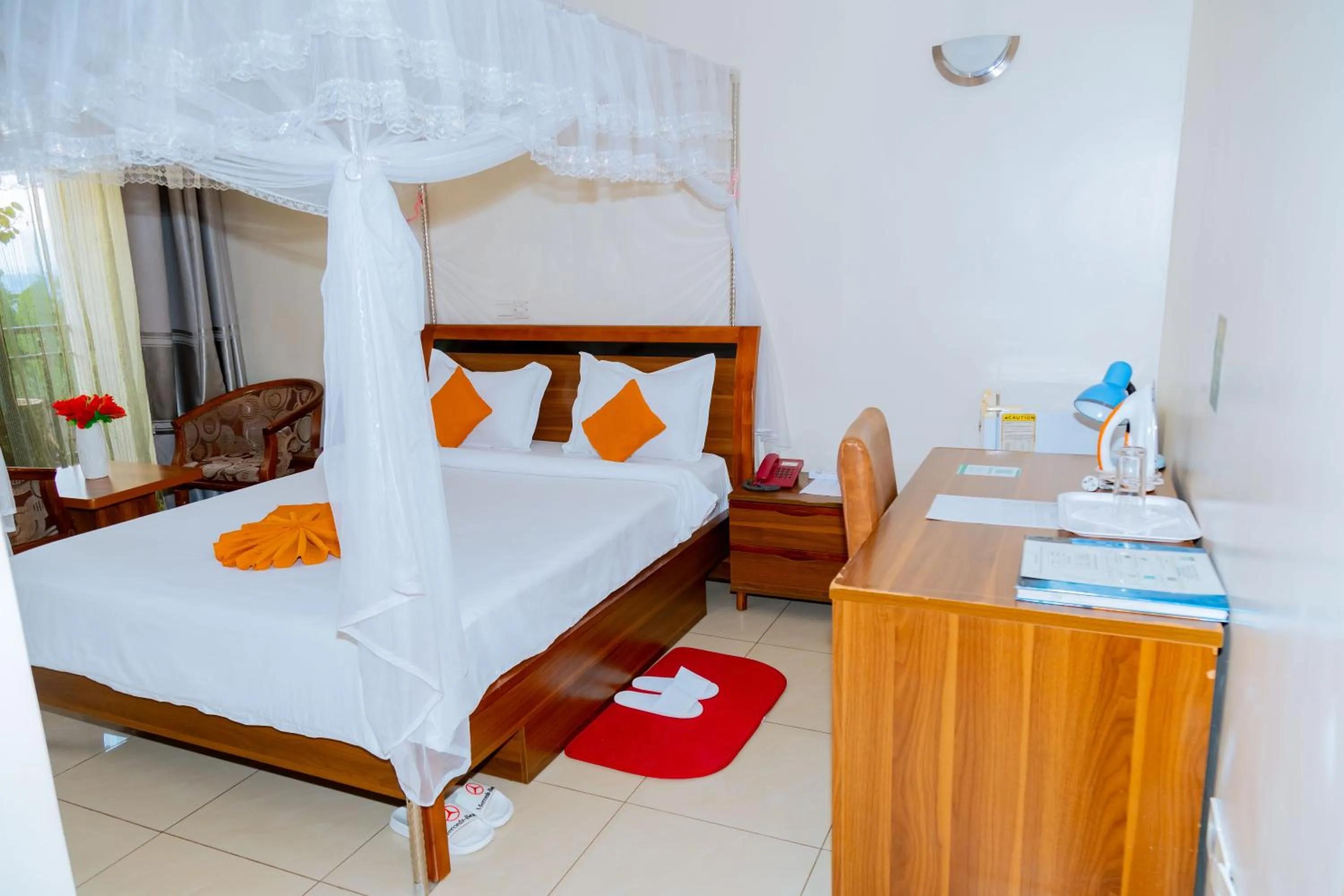 Bed in Five to Five Hotel