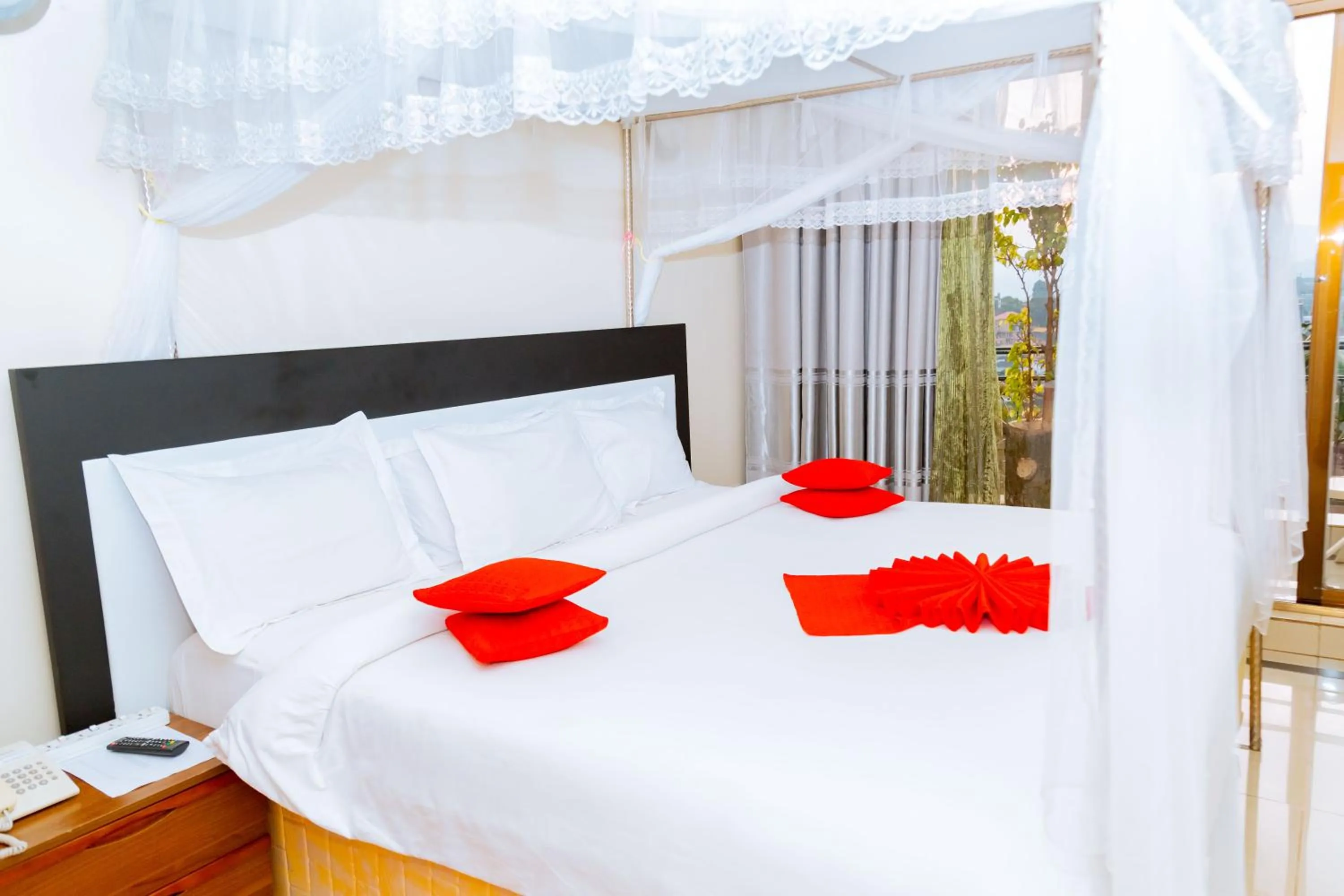 Bed in Five to Five Hotel