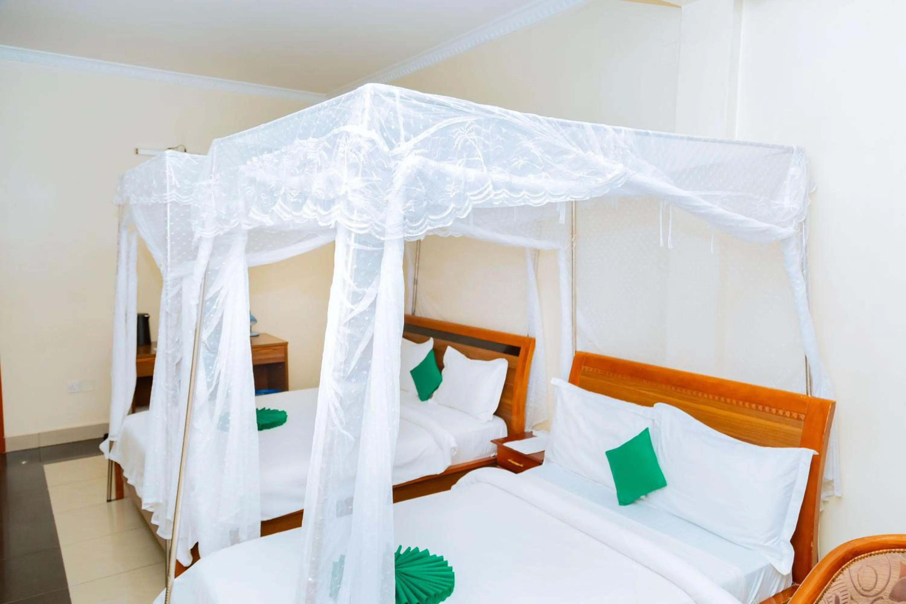 Bed in Five to Five Hotel