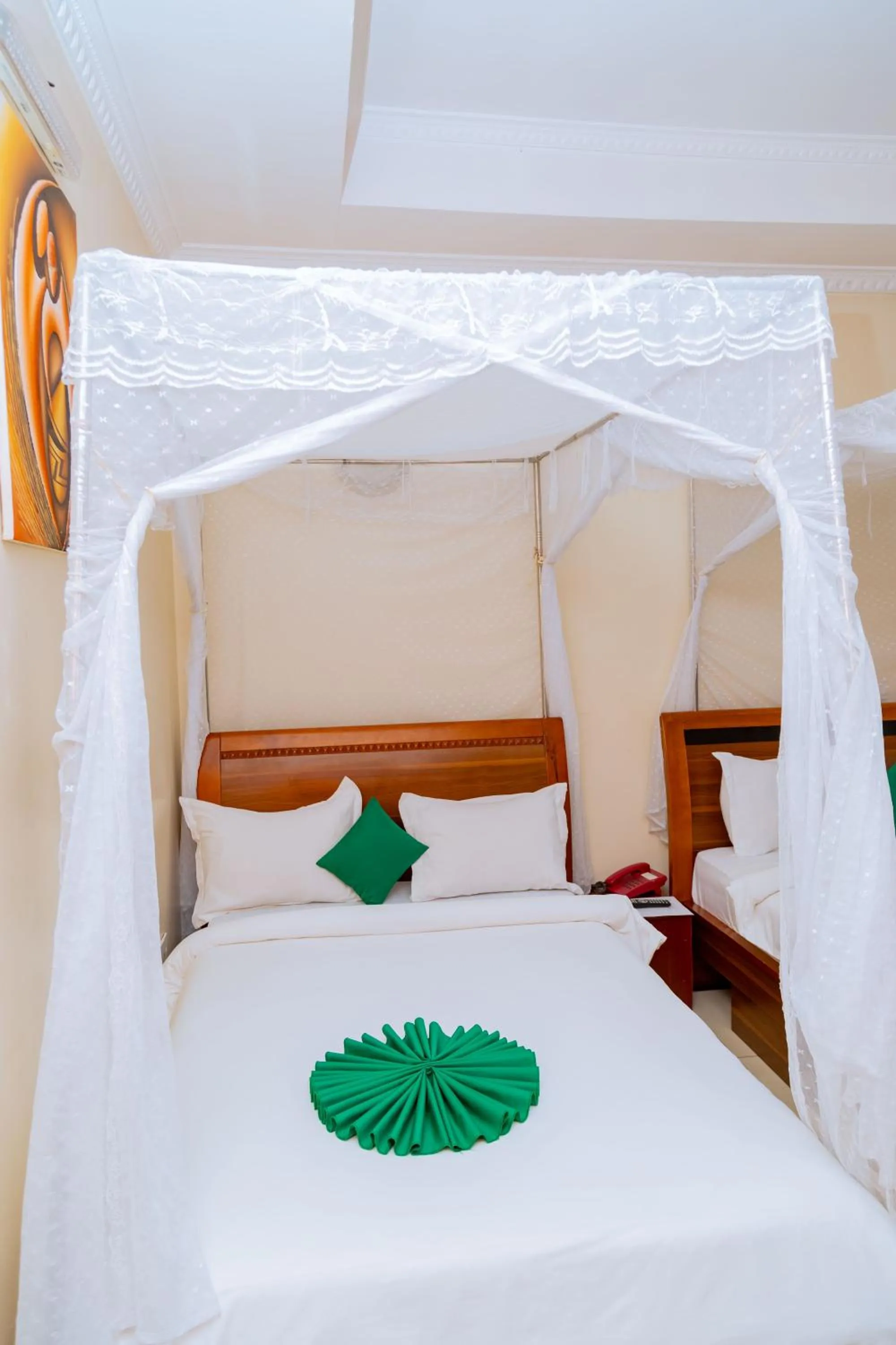 Bed in Five to Five Hotel