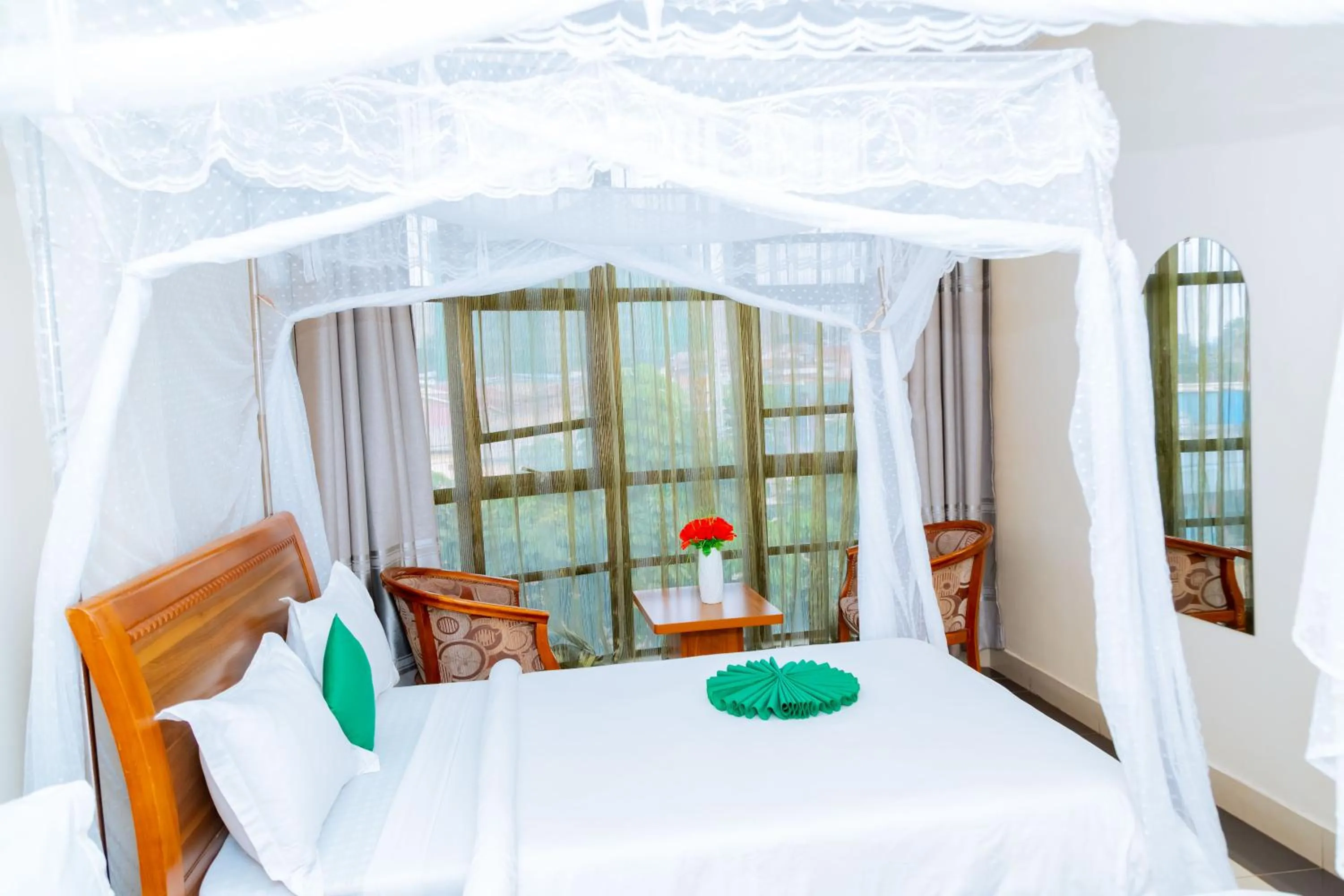 Bed in Five to Five Hotel