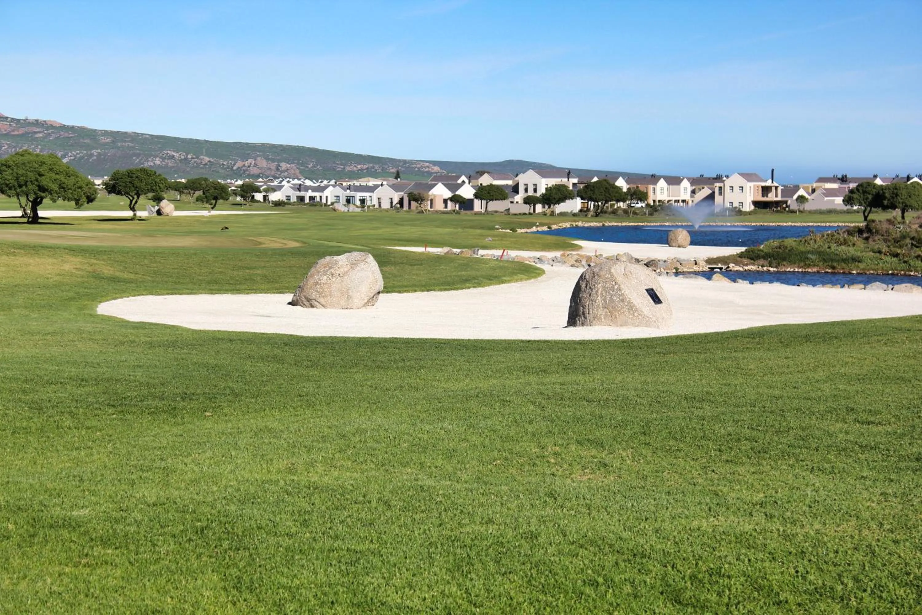 Golfcourse in Holiday Guest House Langebaan