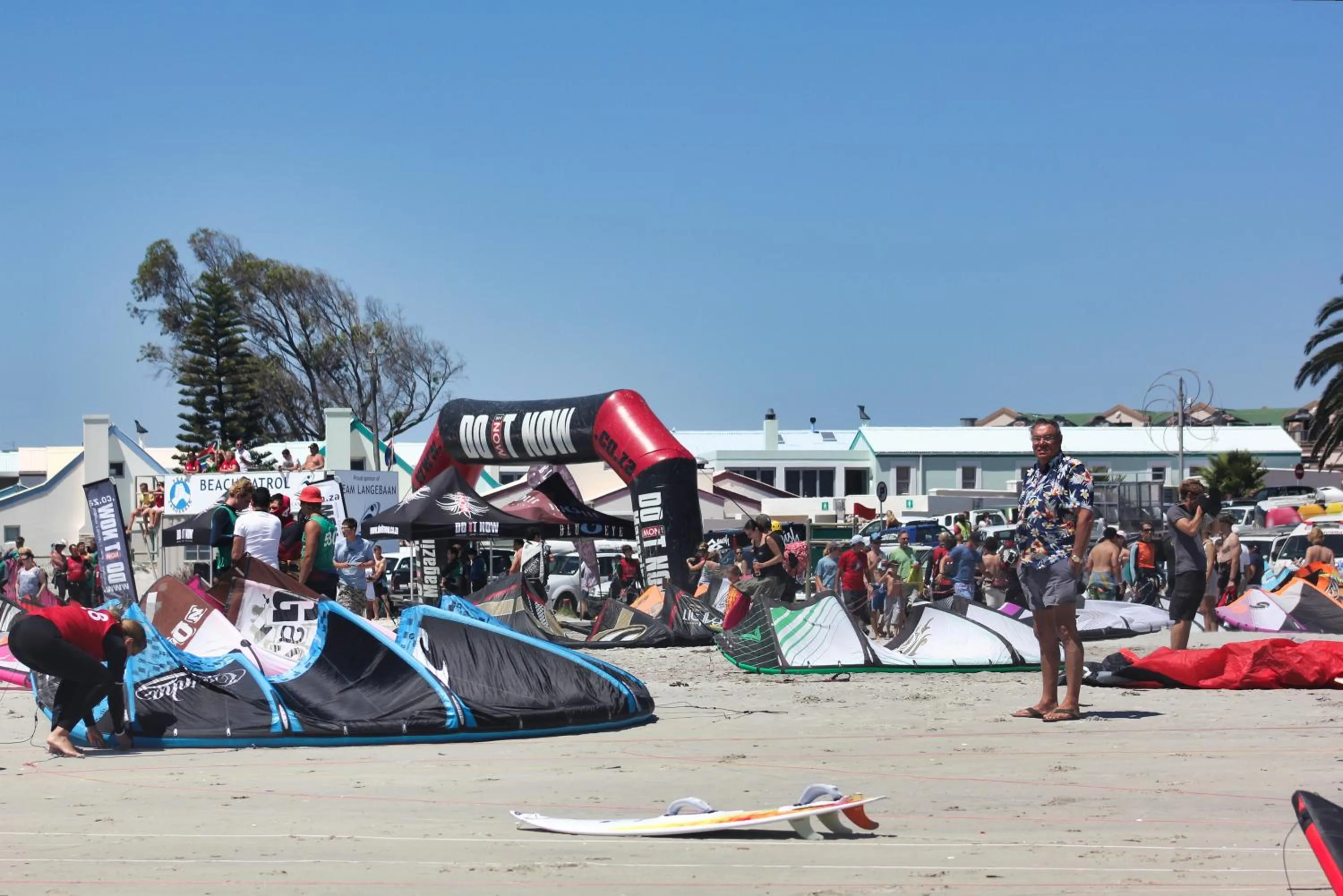 Windsurfing in Holiday Guest House Langebaan