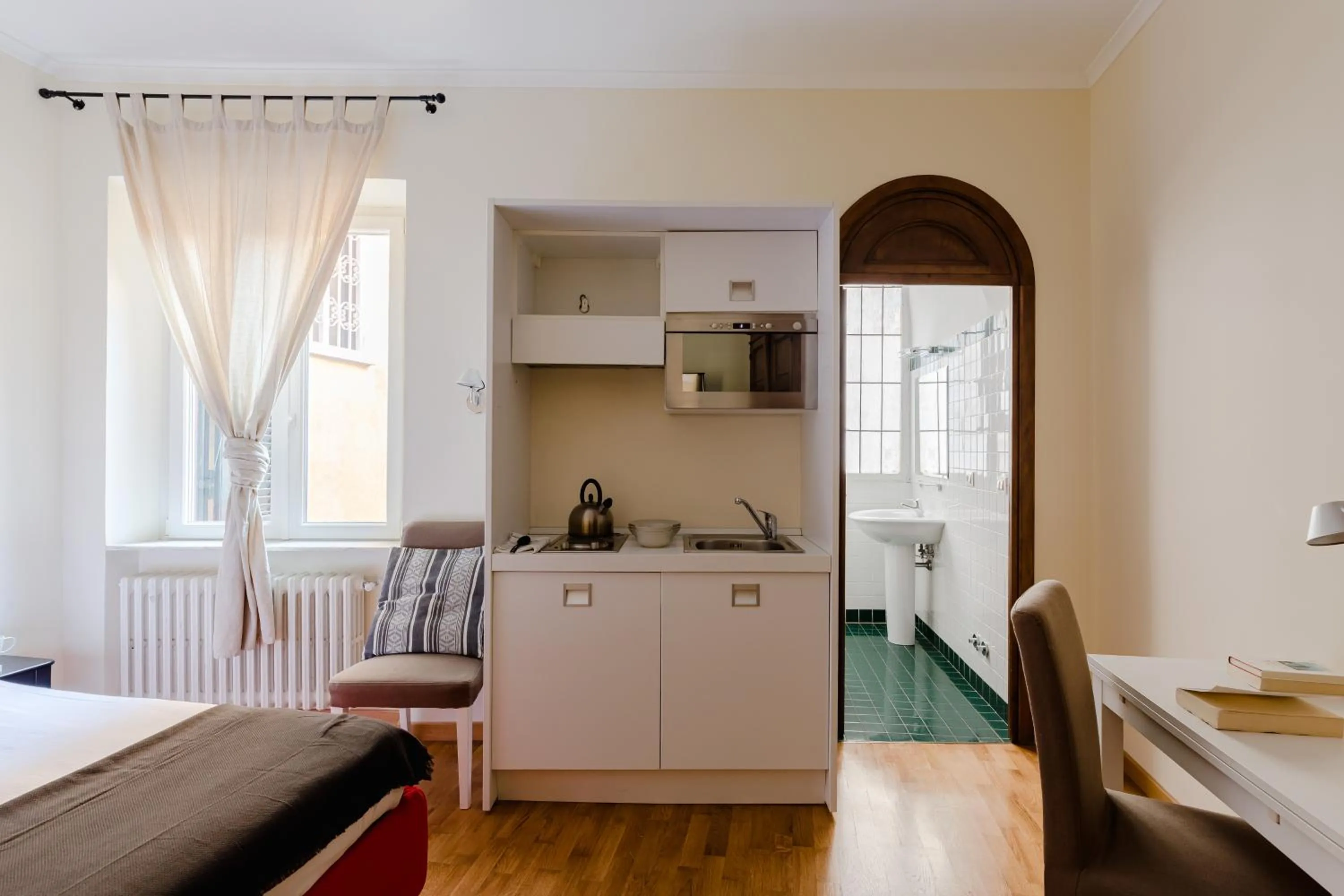 Kitchen or kitchenette in Residenza del Cedro