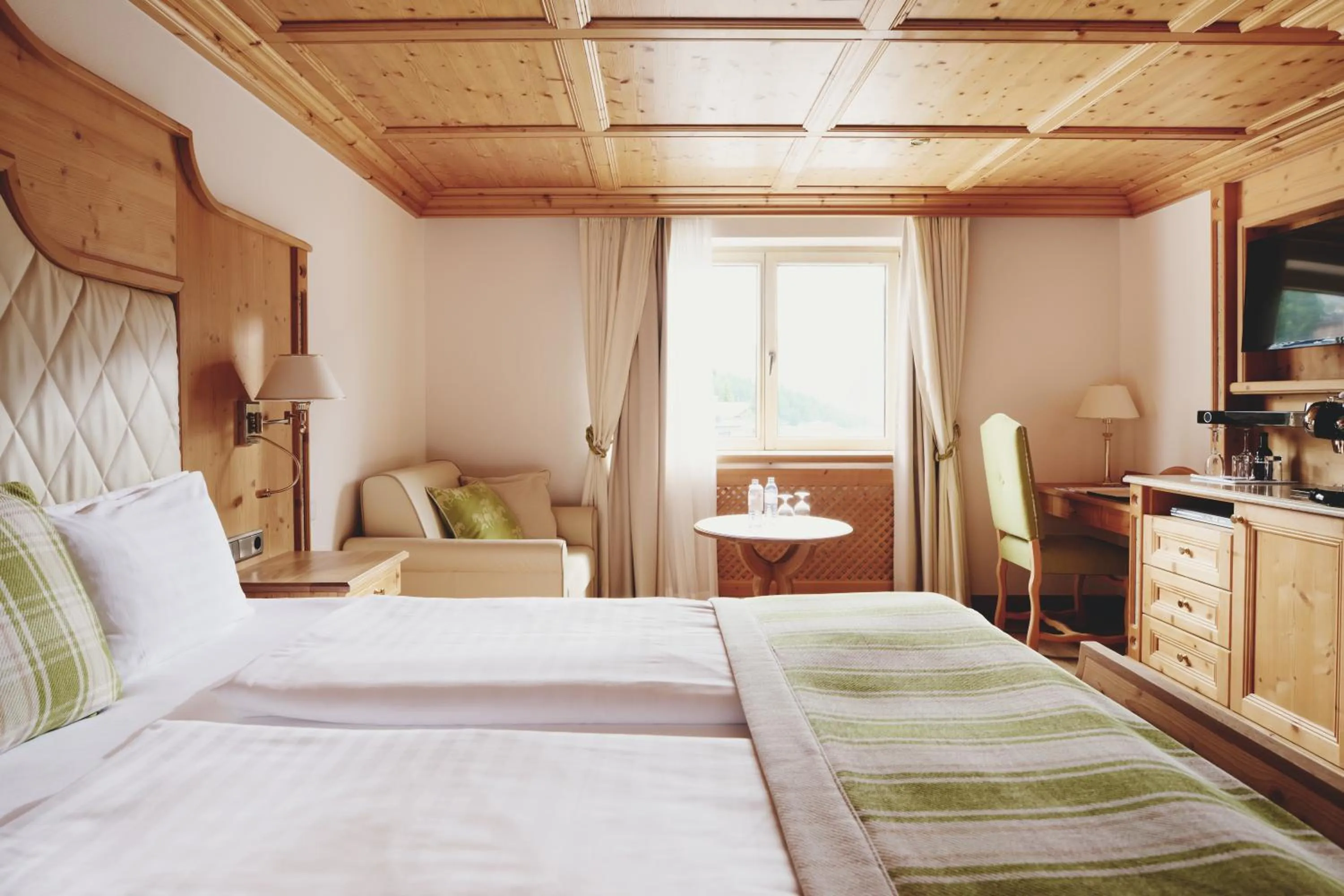 Photo of the whole room, Bed in Burg Hotel Oberlech