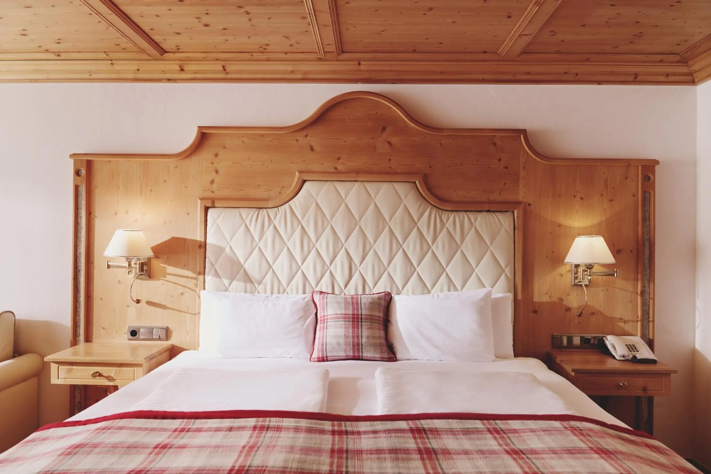 Bed in Burg Hotel Oberlech