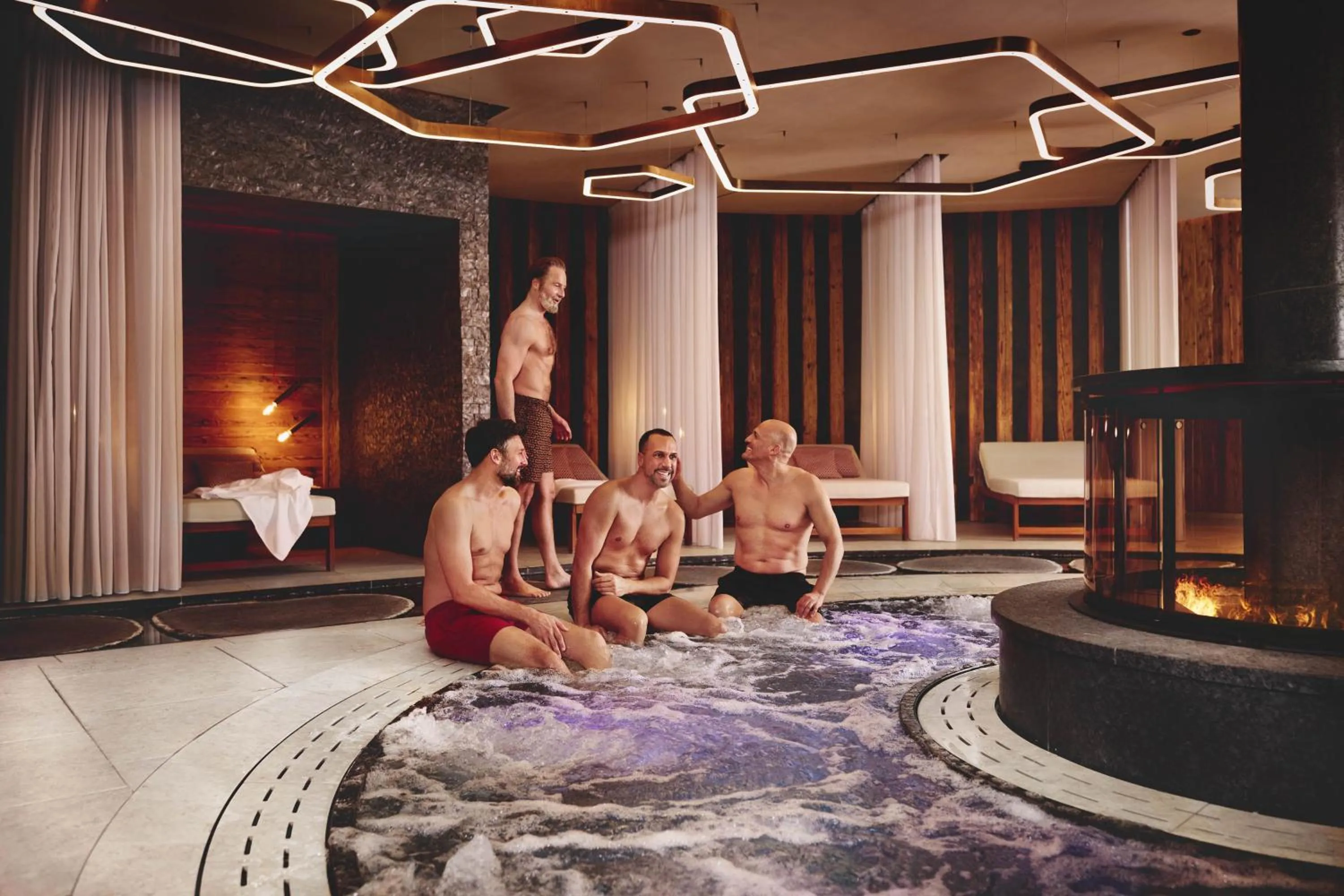 Swimming pool in Burg Hotel Oberlech