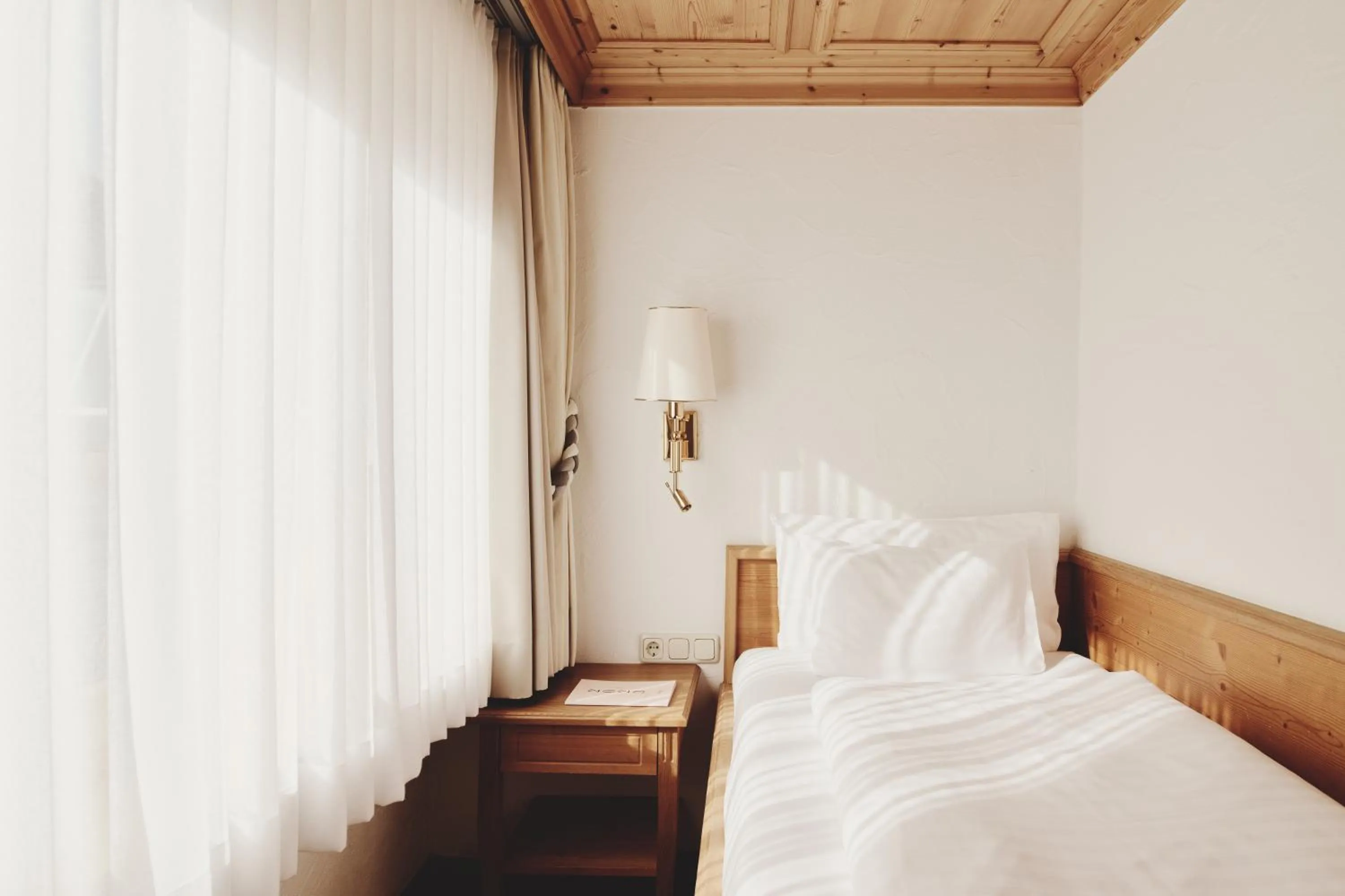 Bed in Burg Hotel Oberlech