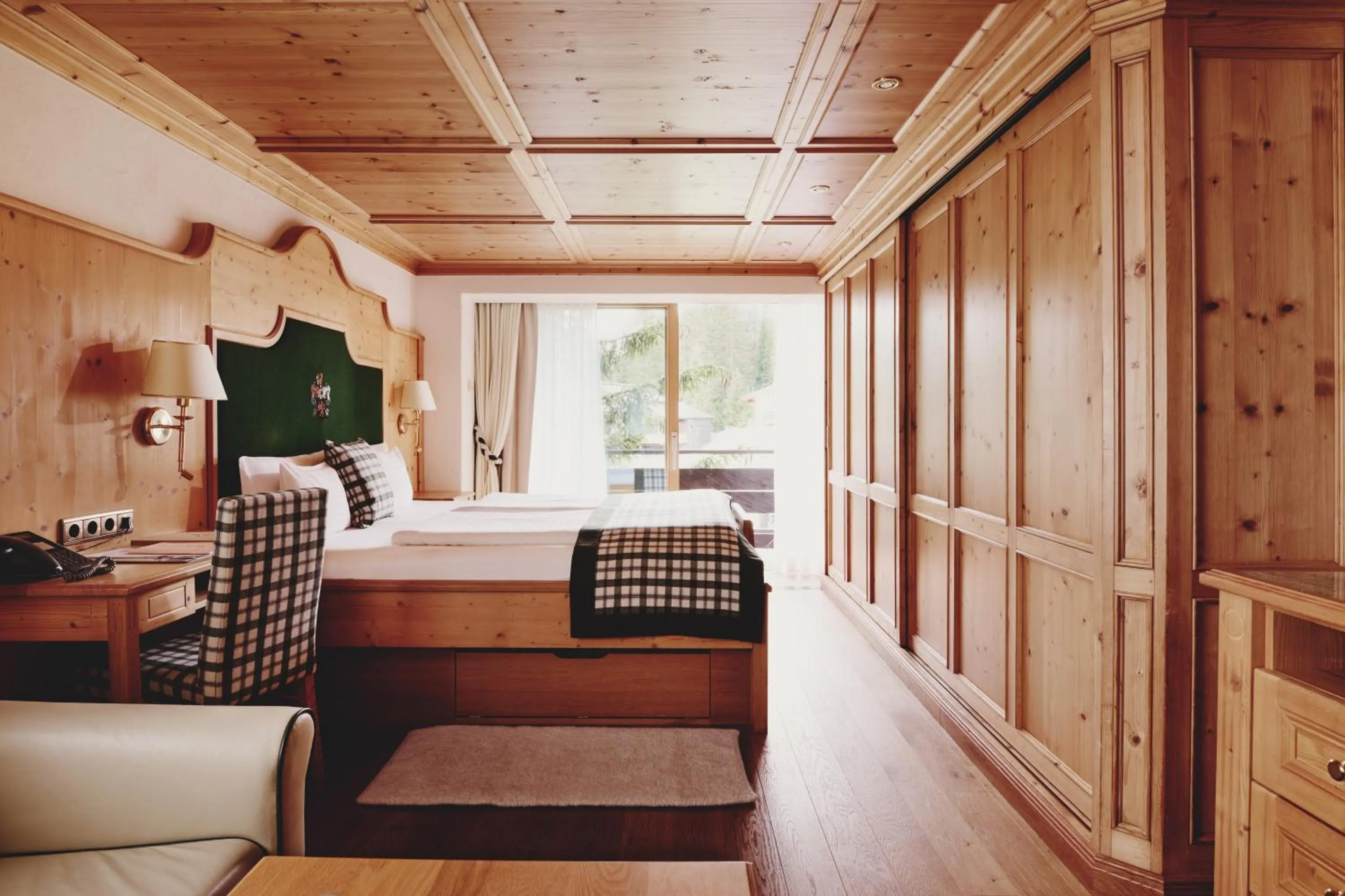 Photo of the whole room, Bed in Burg Hotel Oberlech