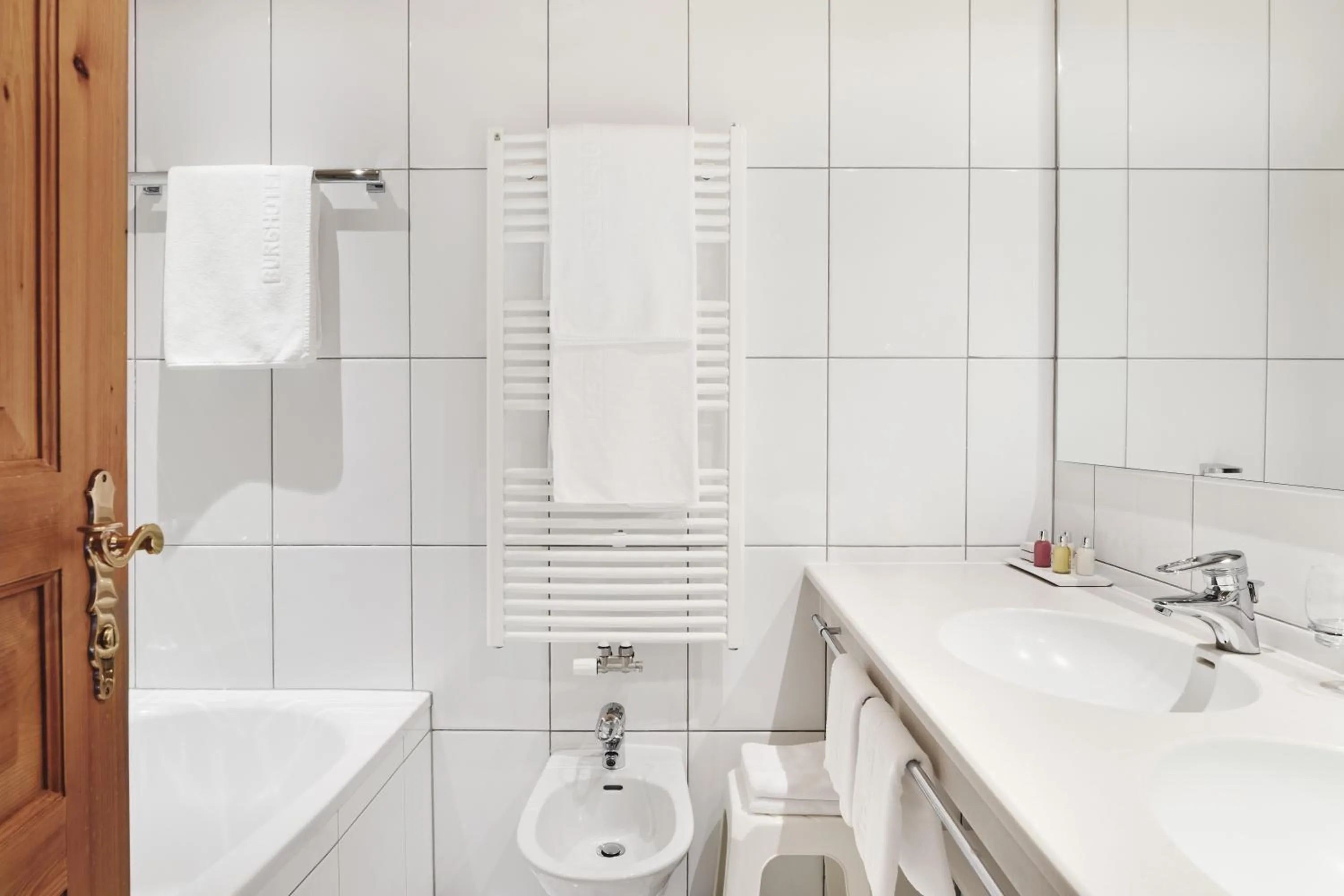 Bathroom in Burg Hotel Oberlech