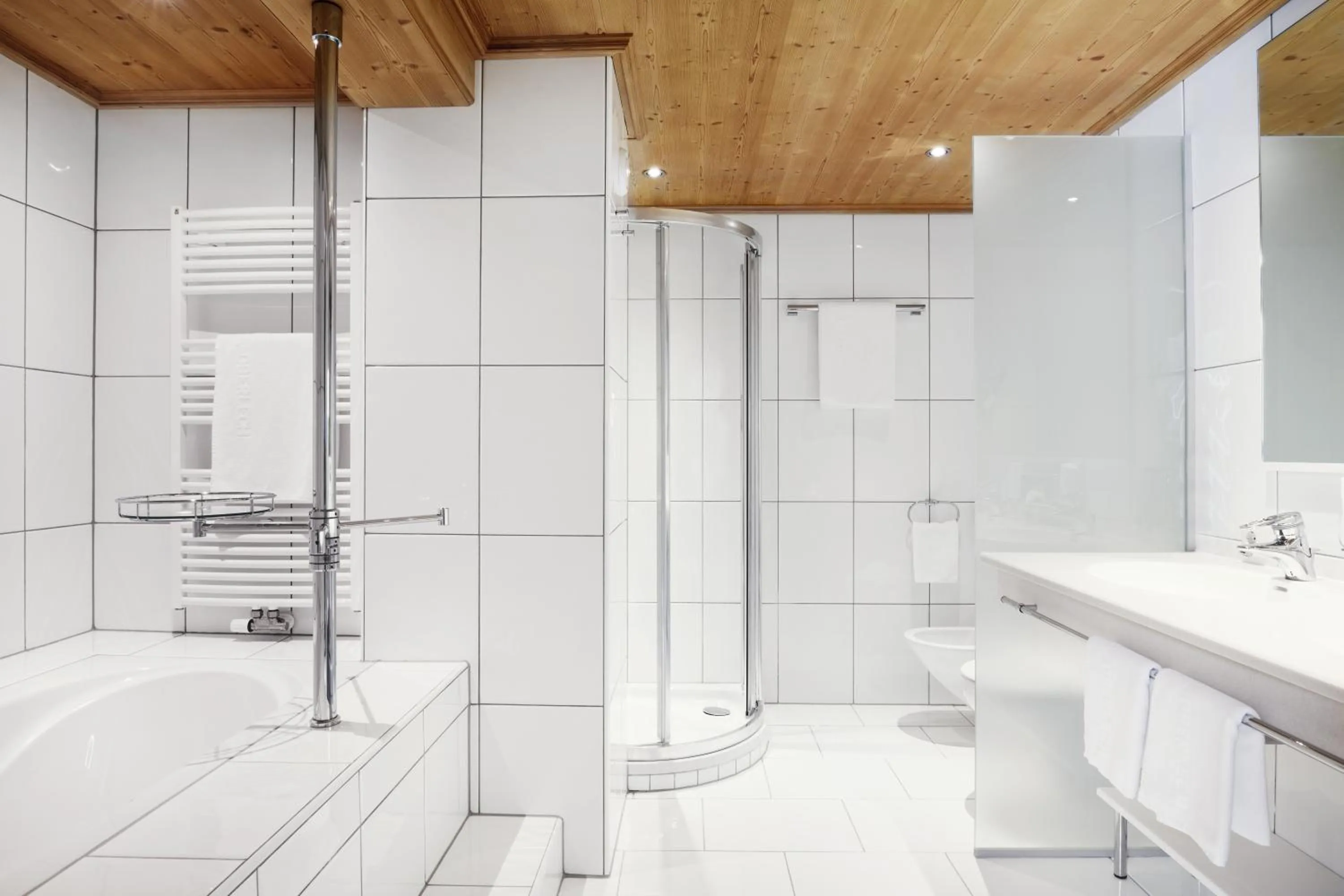 Bathroom in Burg Hotel Oberlech