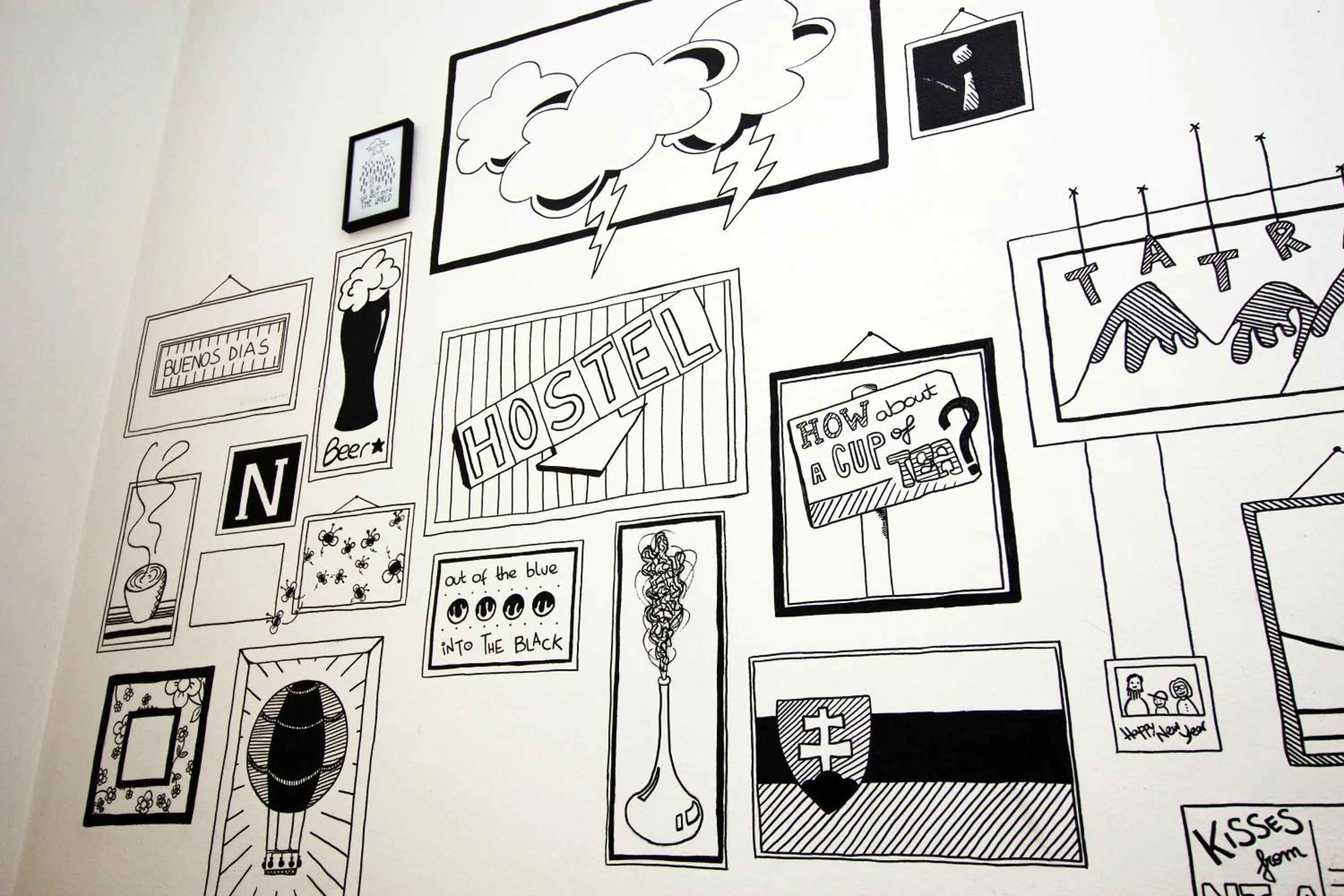 Lobby or reception in Nitra Glycerin Hostel