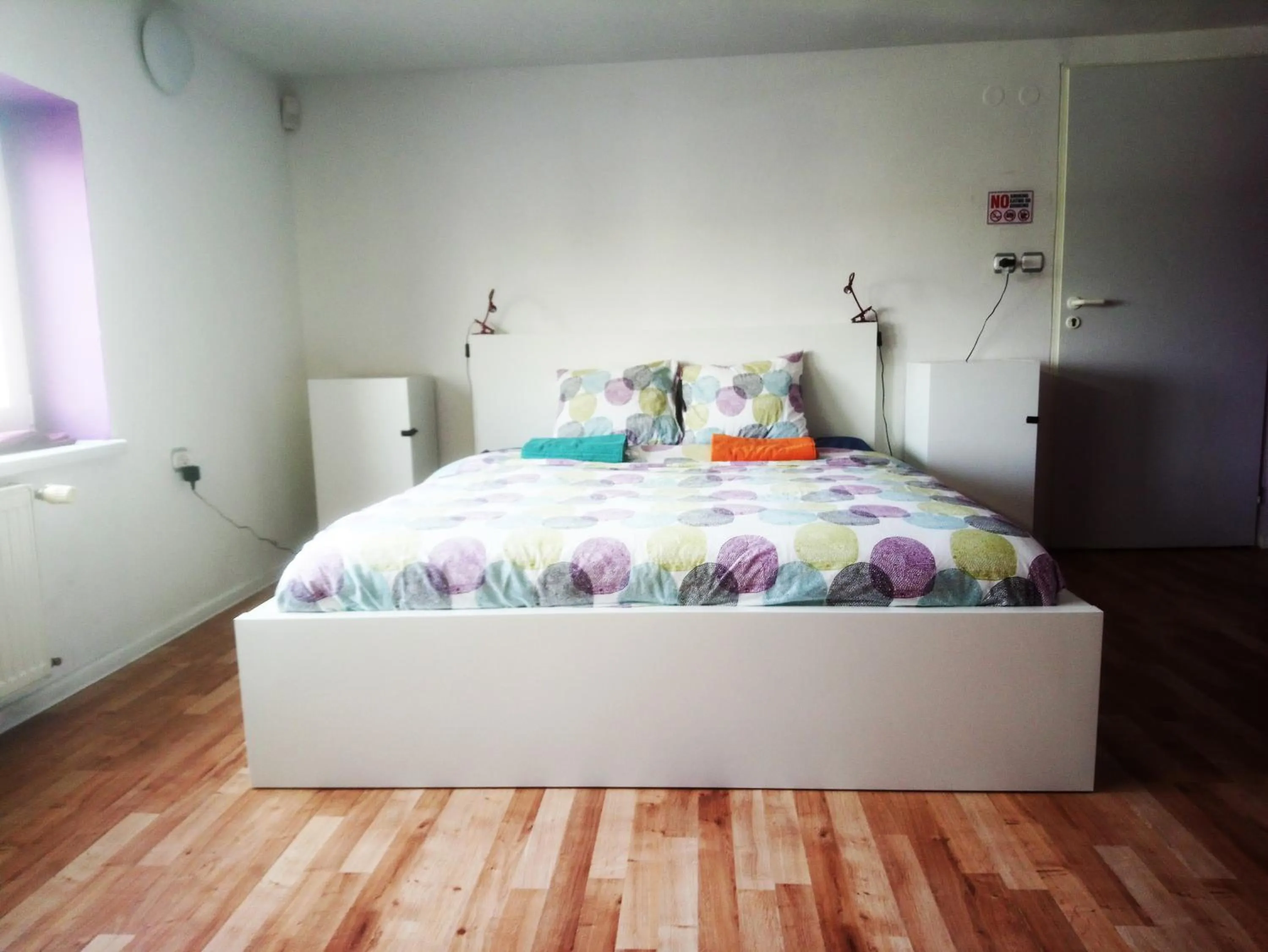 Bed in Nitra Glycerin Hostel