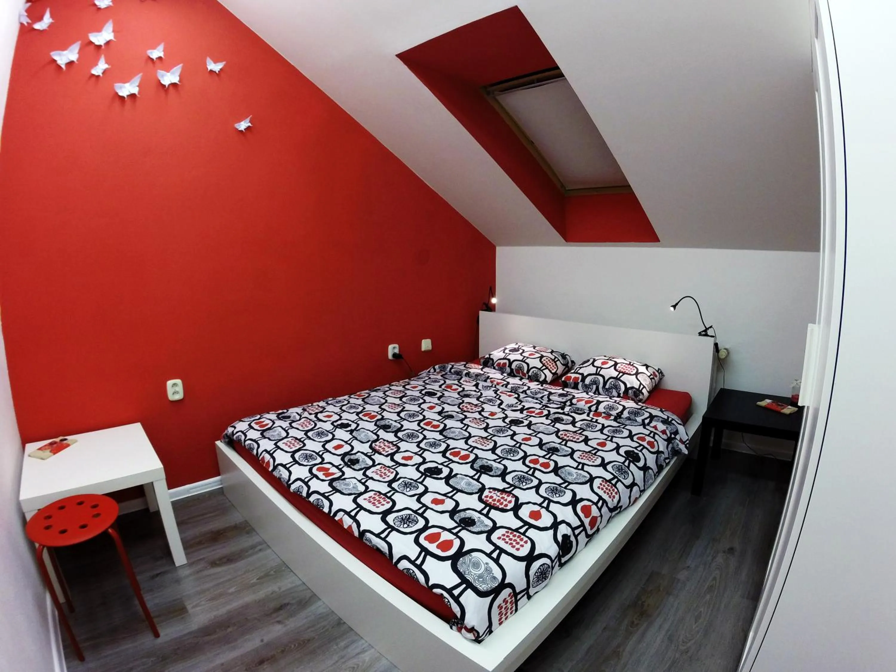 Bed in Nitra Glycerin Hostel