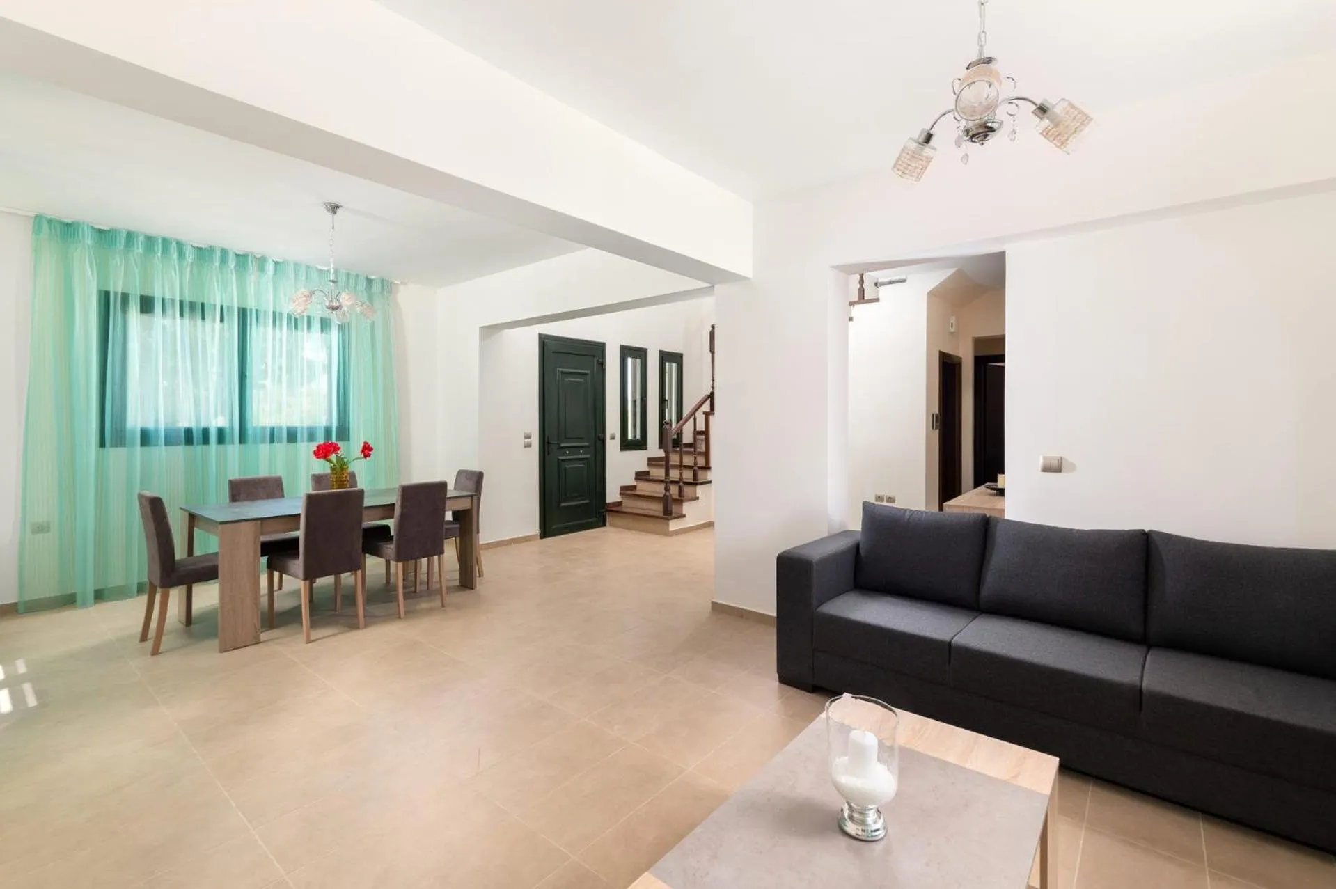 Living room in Seven Springs Villas