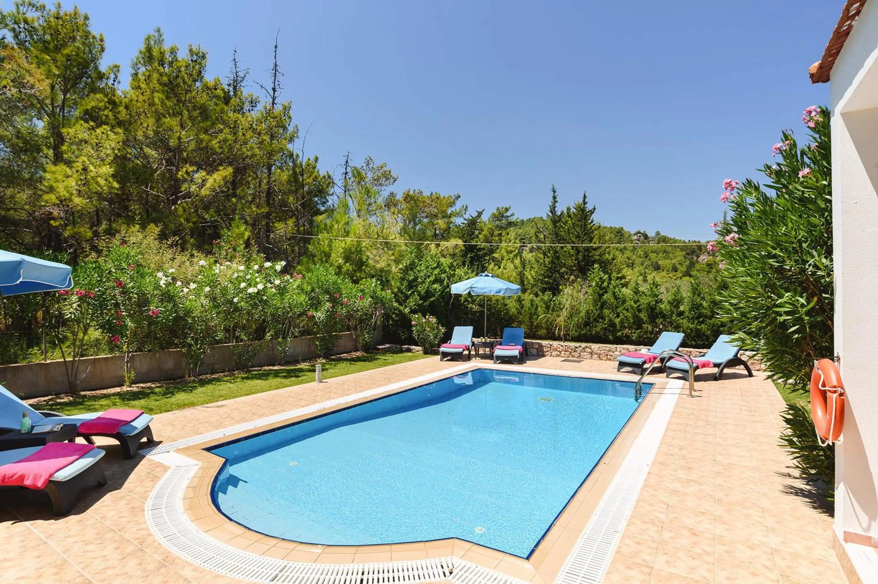 Pool view in Seven Springs Villas