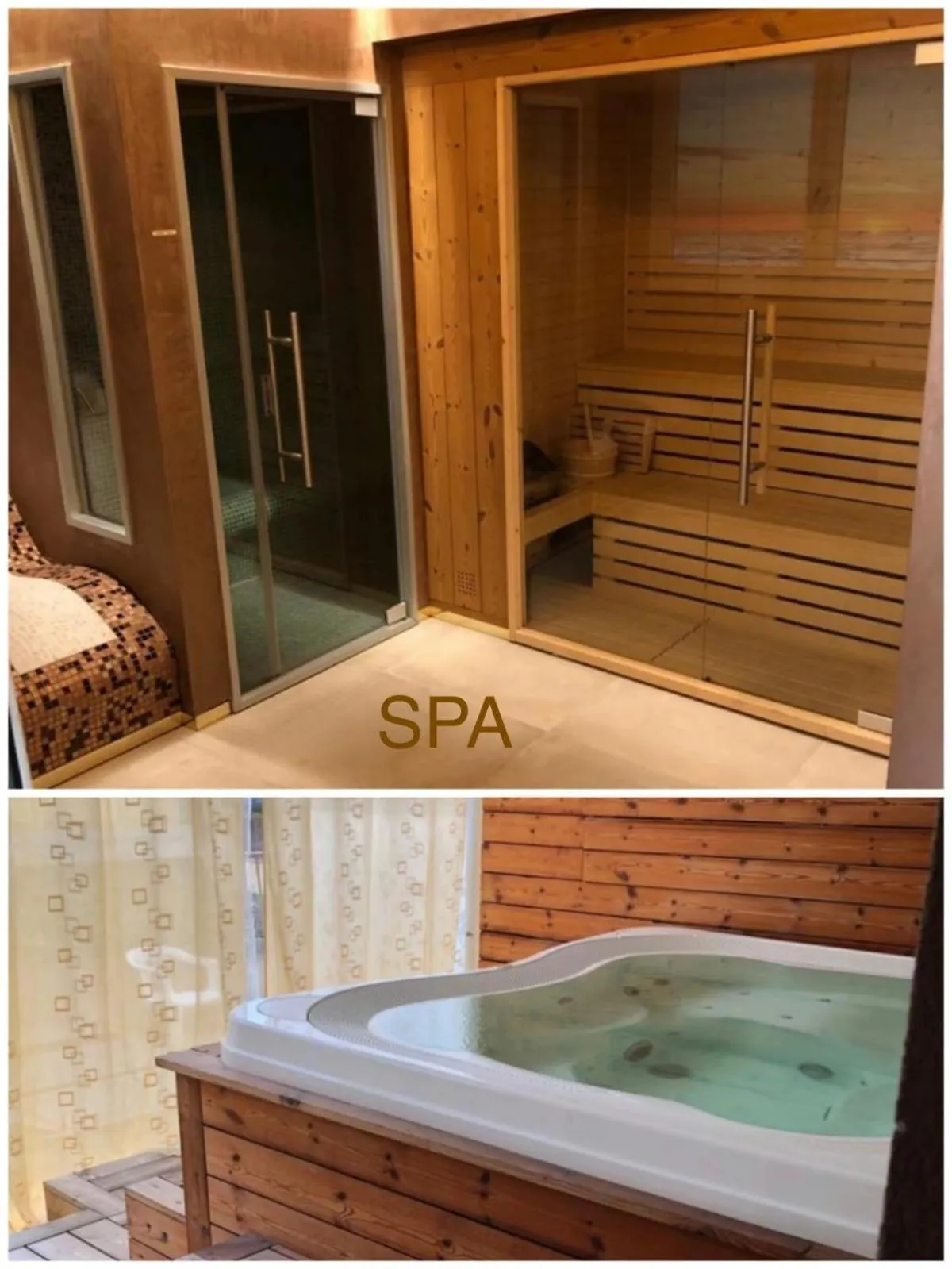 Sauna in Hotel Cavallino Bianco