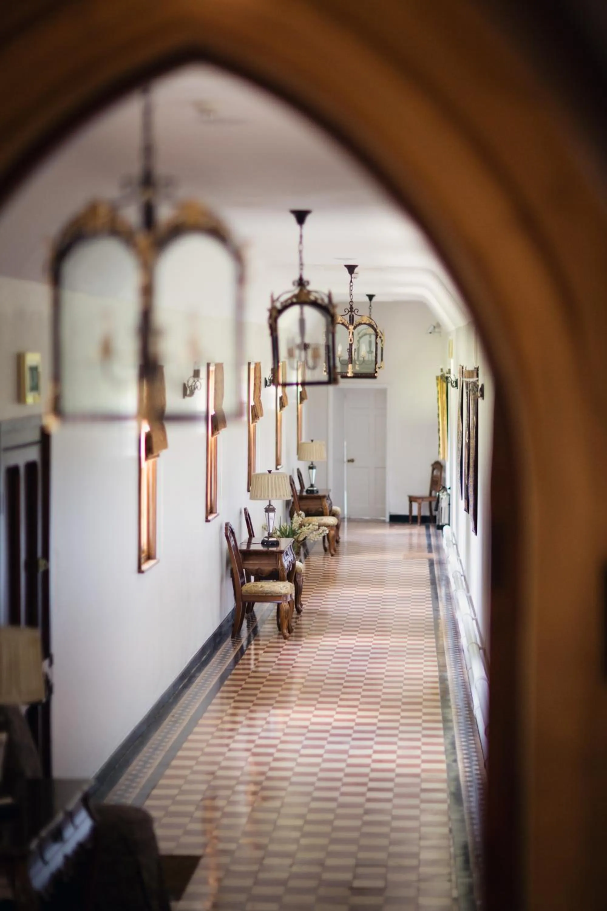 Decorative detail in Stanbrook Abbey Hotel, Worcester