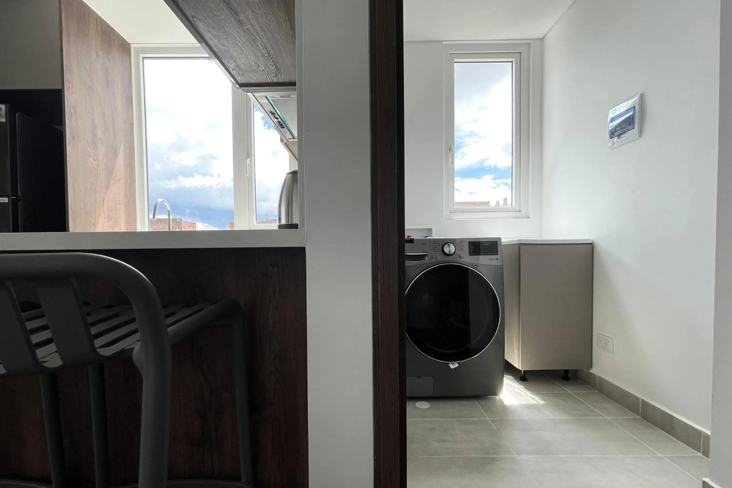 washing machine in VOU Suites by Avia Suites