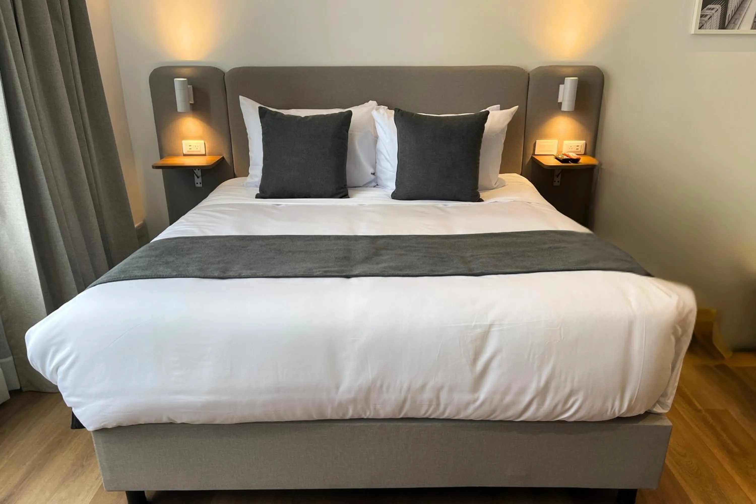 Bed in VOU Suites by Avia Suites