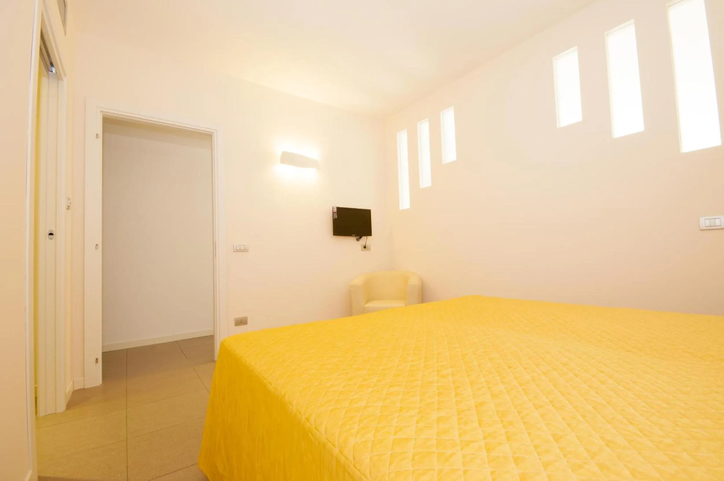 Bed in Eurocongressi Hotel