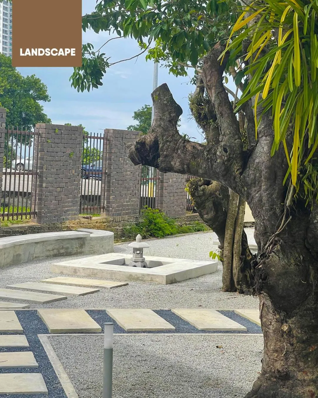 Natural landscape in Simple Sanctuary Tanjung Tokong