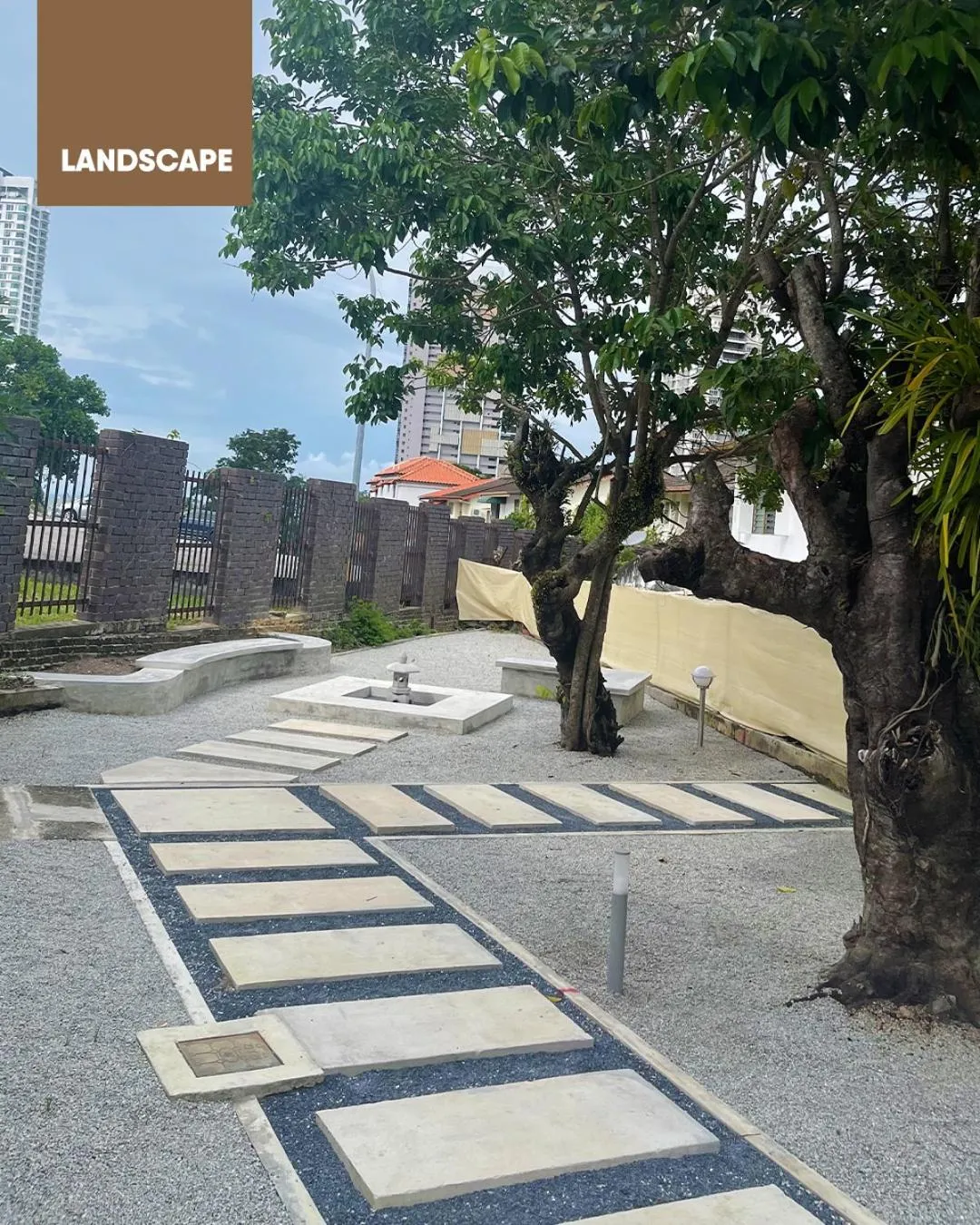 Natural landscape in Simple Sanctuary Tanjung Tokong