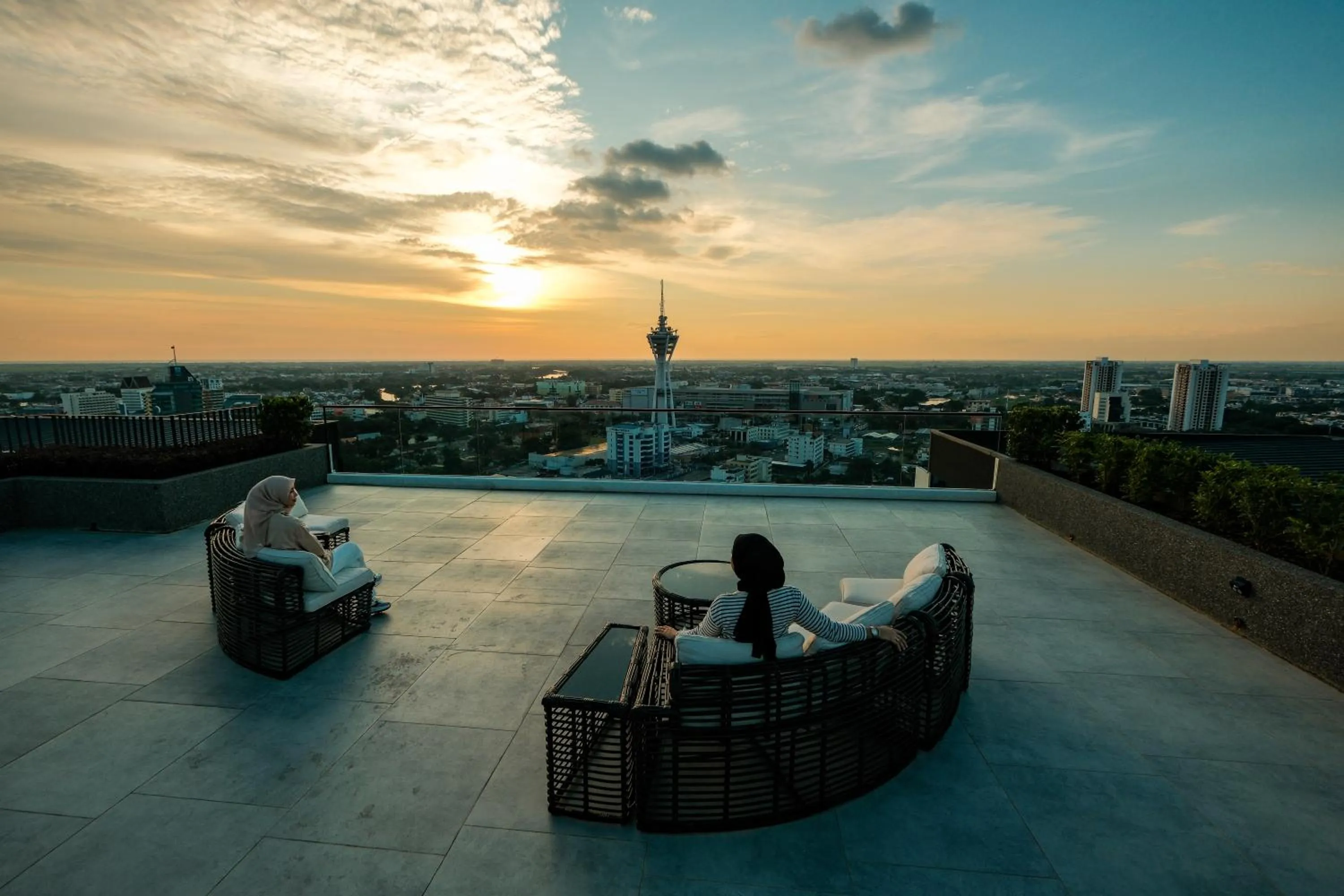 Balcony/Terrace in G Residence Sky Suite
