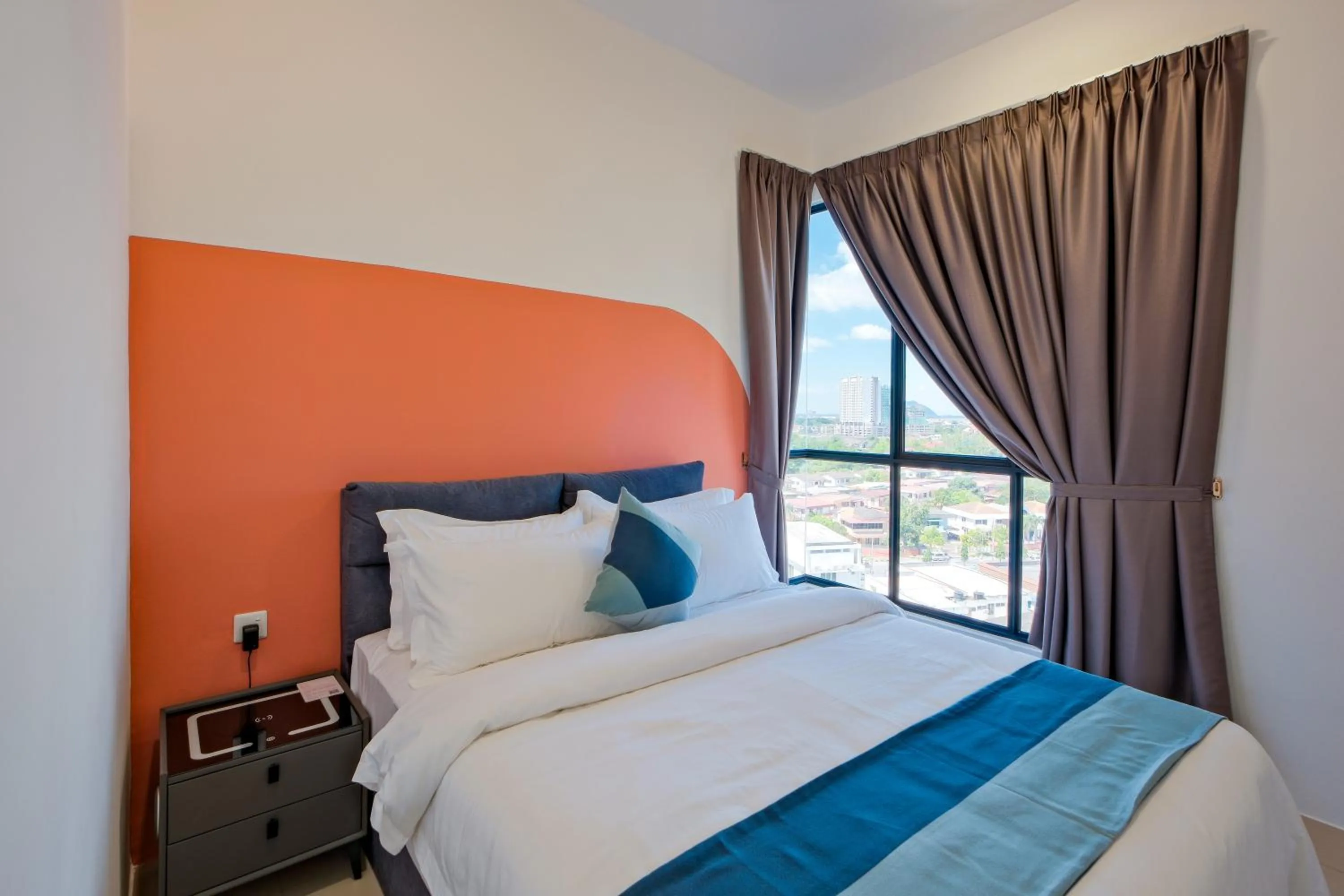 Bed in G Residence Sky Suite