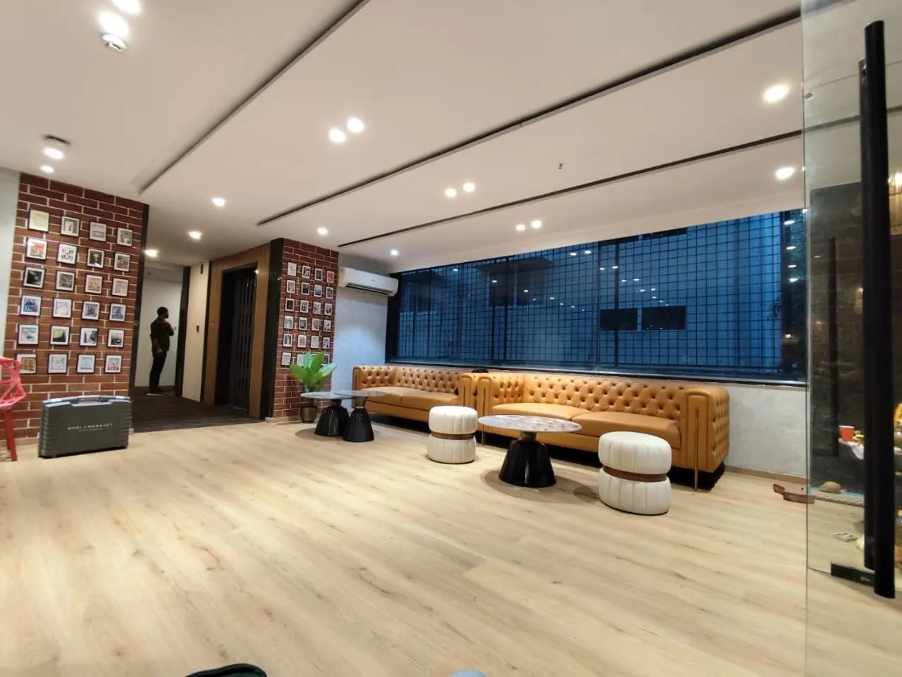 Seating area in Casa Hotel, Jubilee Hills