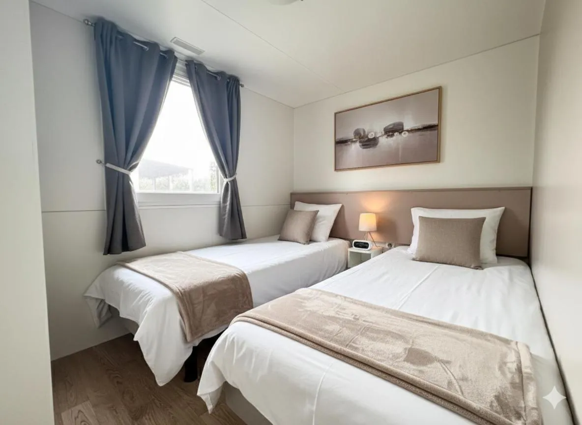 Bedroom, Bed in Mobile Homes Relax Park Umag