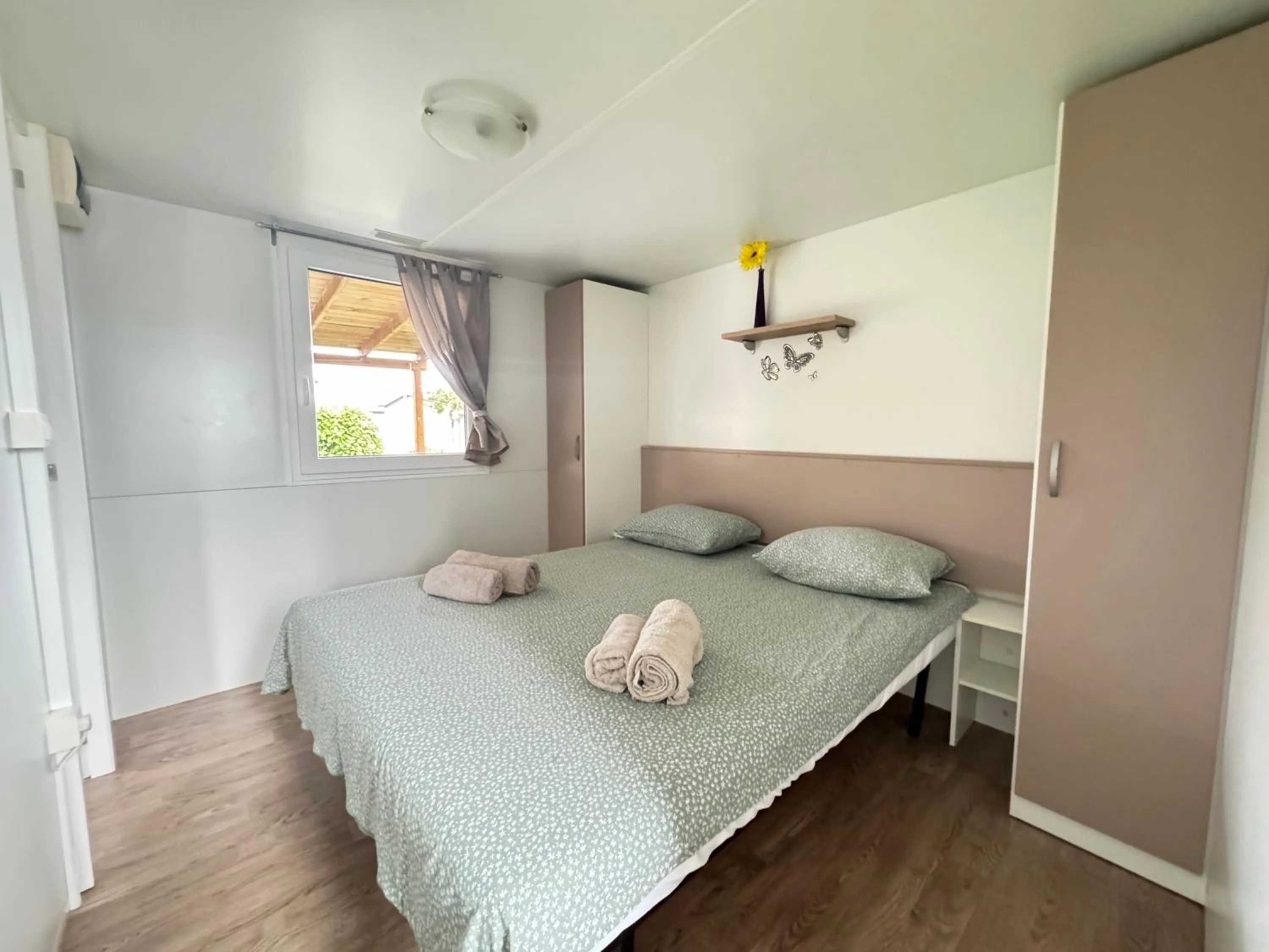 Bed in Mobile Homes Relax Park Umag