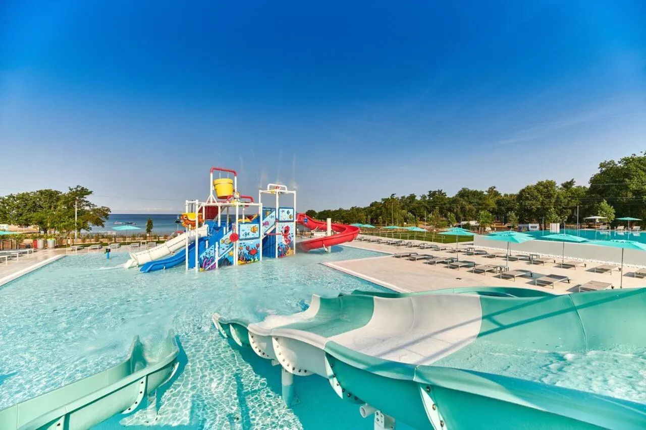Aqua park in Mobile Homes Relax Park Umag