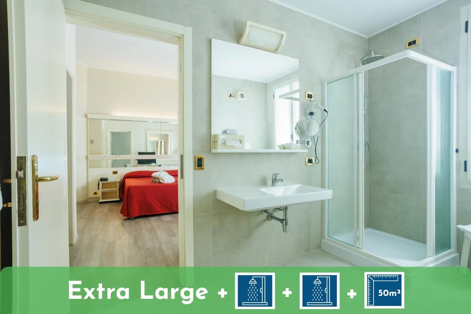 Bathroom in Hotel Savoia Thermae & SPA