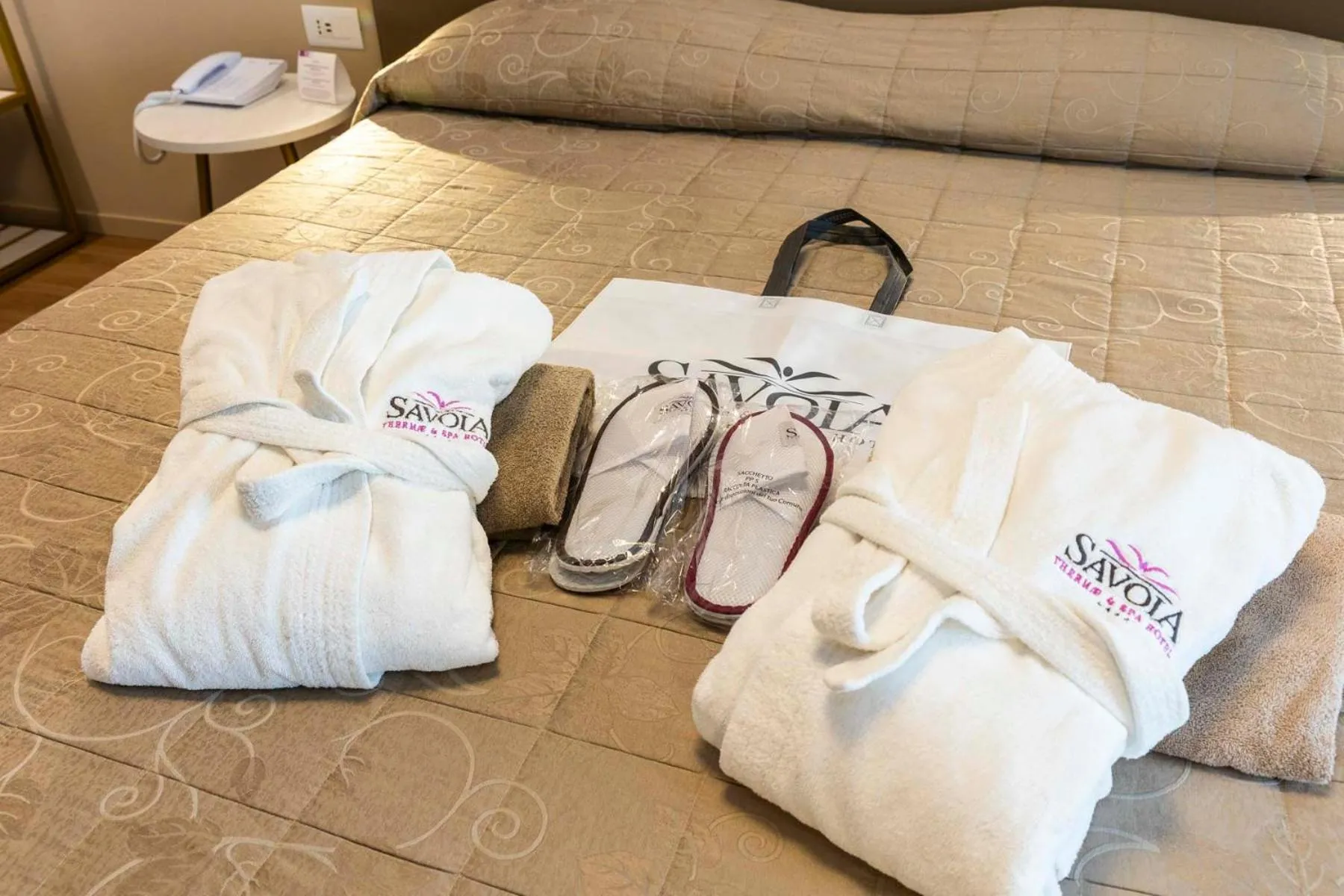 Bedroom, Bed in Hotel Savoia Thermae & SPA