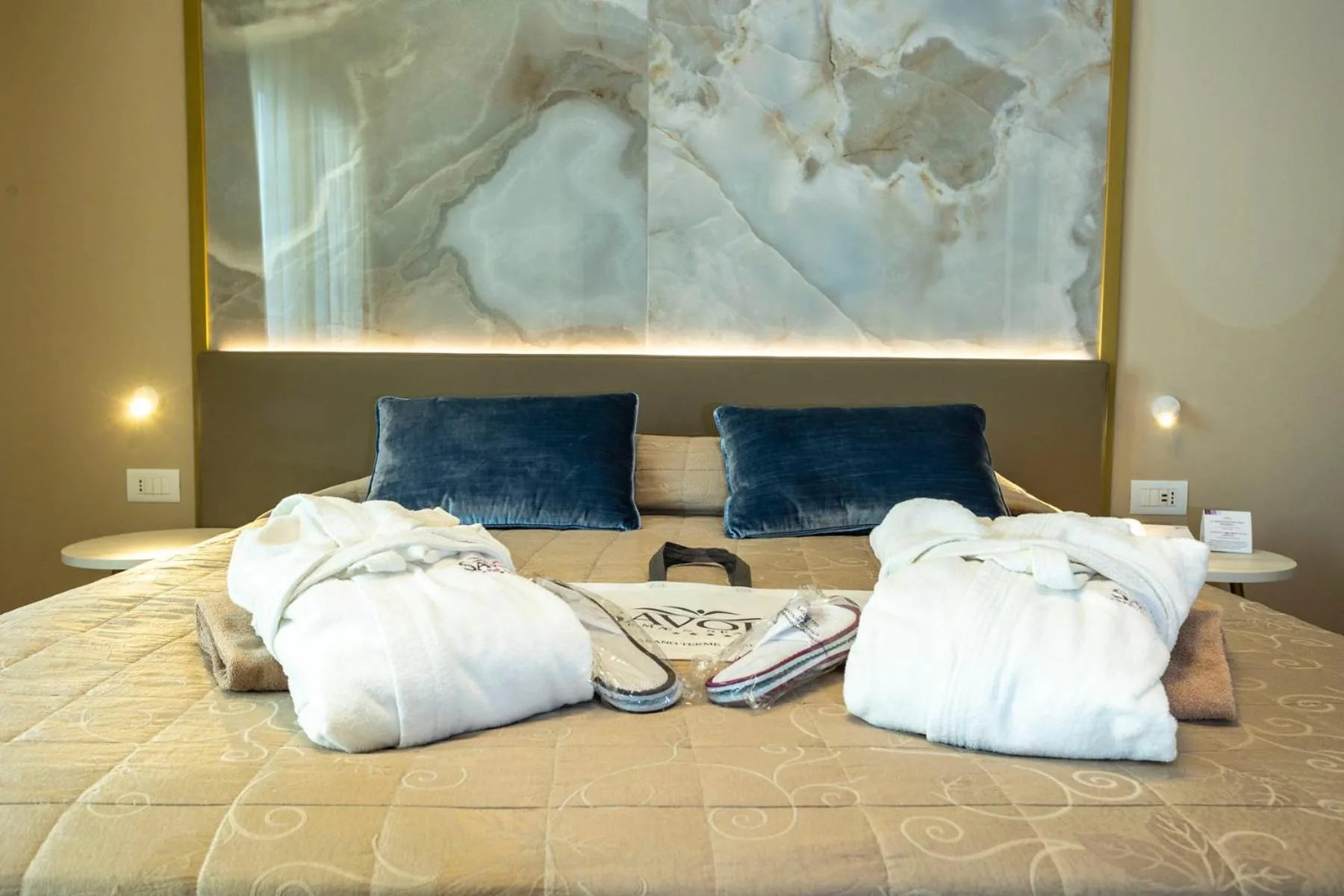 Bedroom, Bed in Hotel Savoia Thermae & SPA