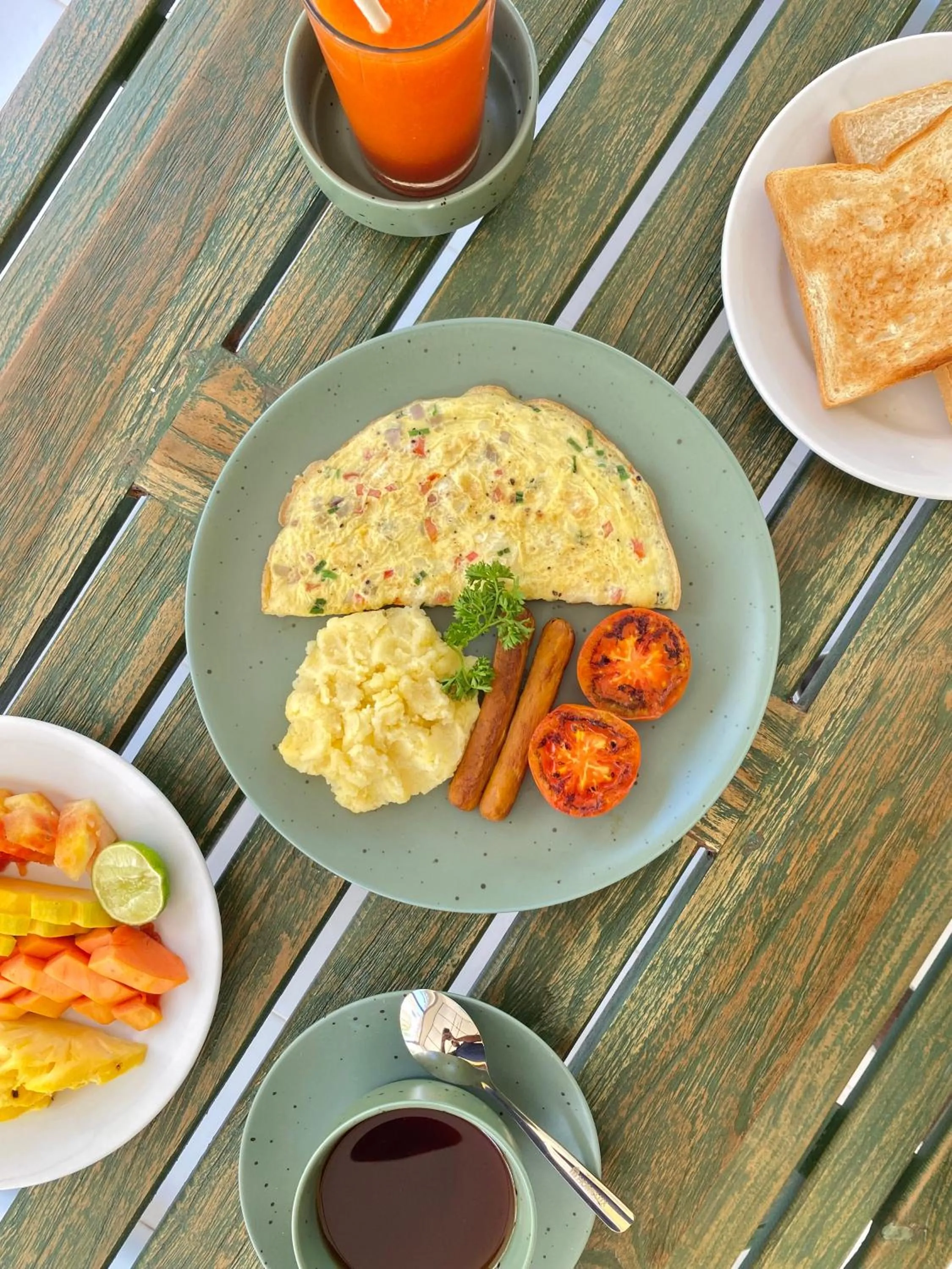 Food and drinks in The Vitamin Sea