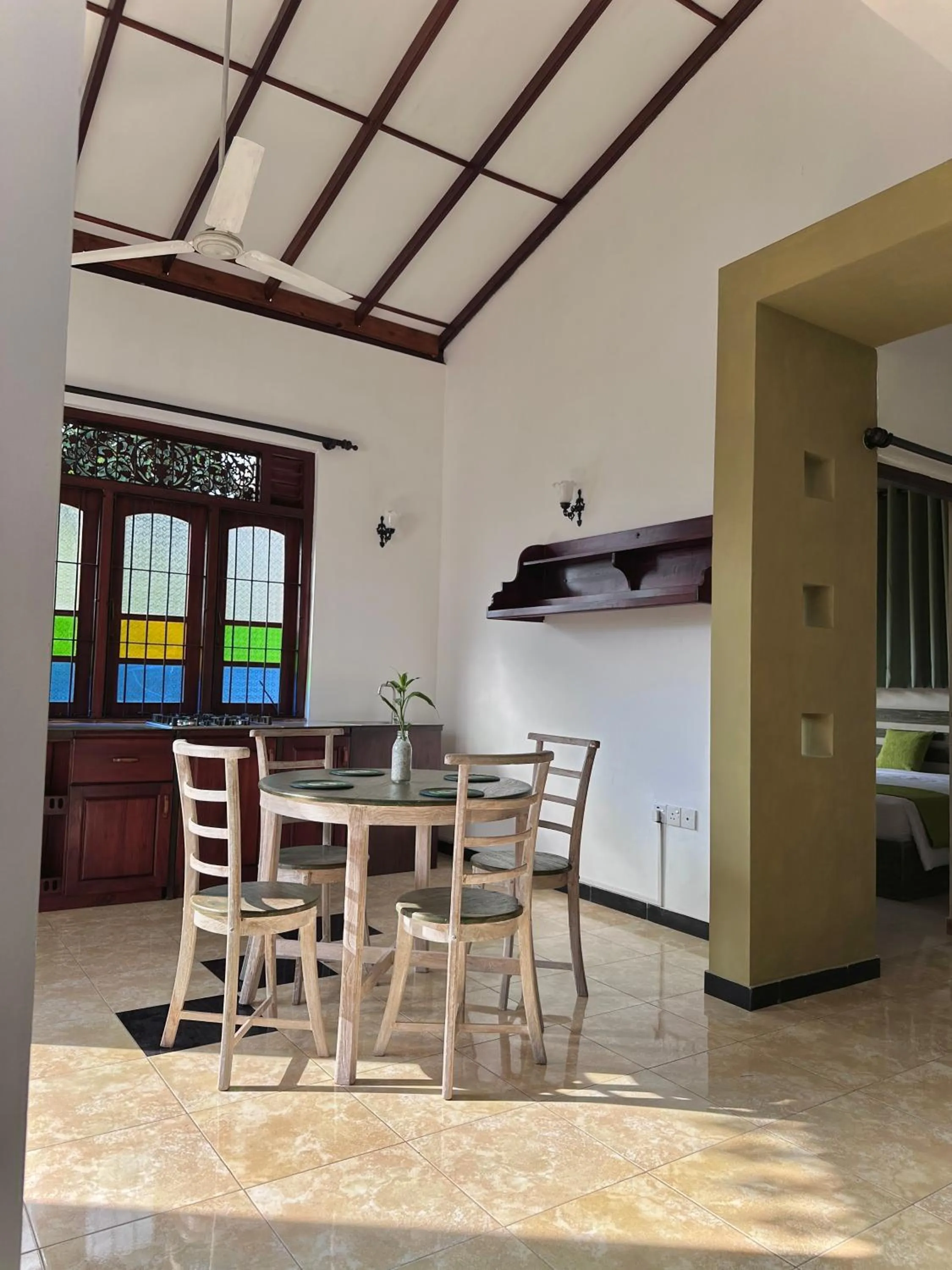 Seating area in The Vitamin Sea