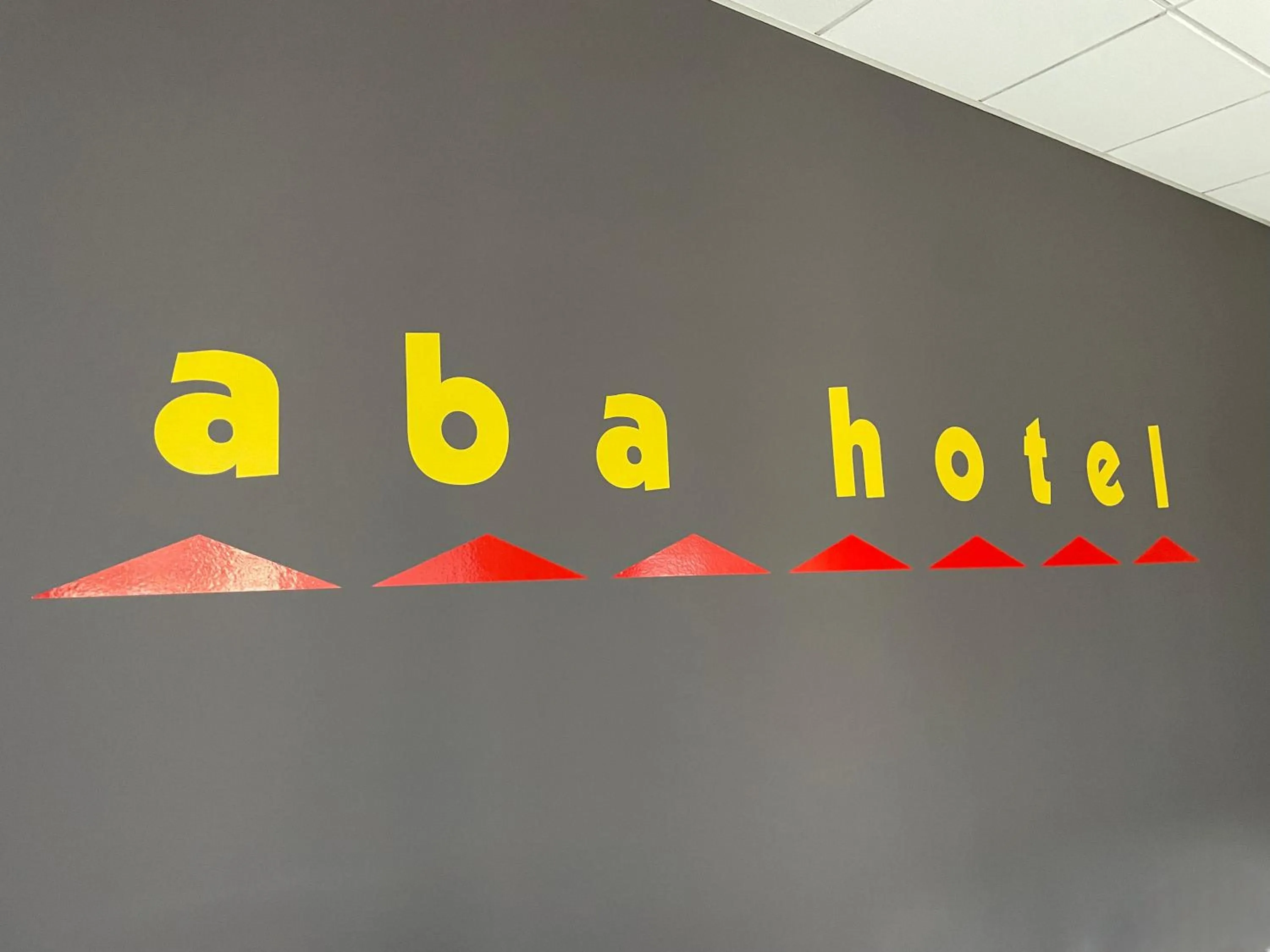 Property logo or sign in Aba Hotel