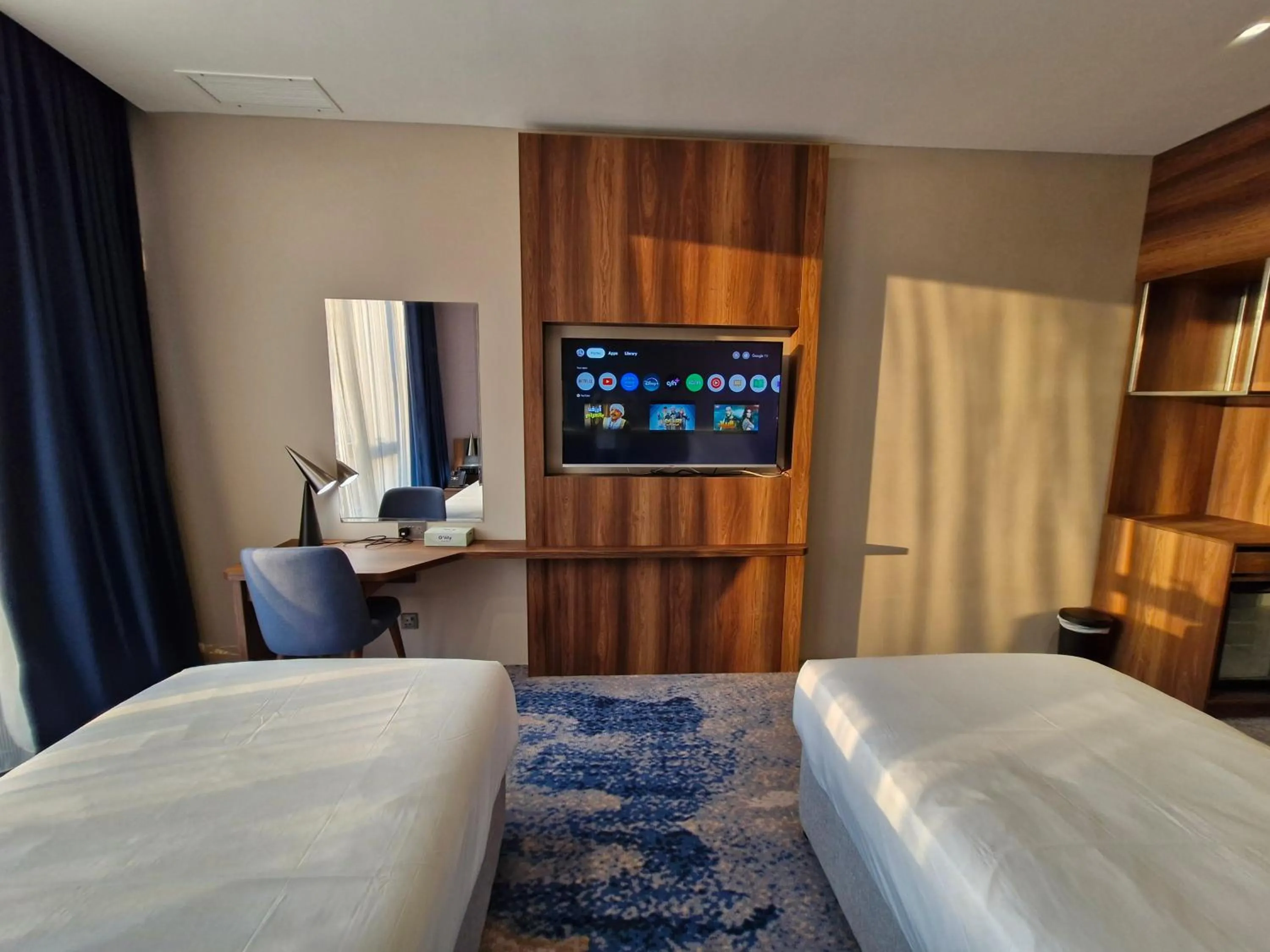 Bed in Ocean View Hotel Kuwait