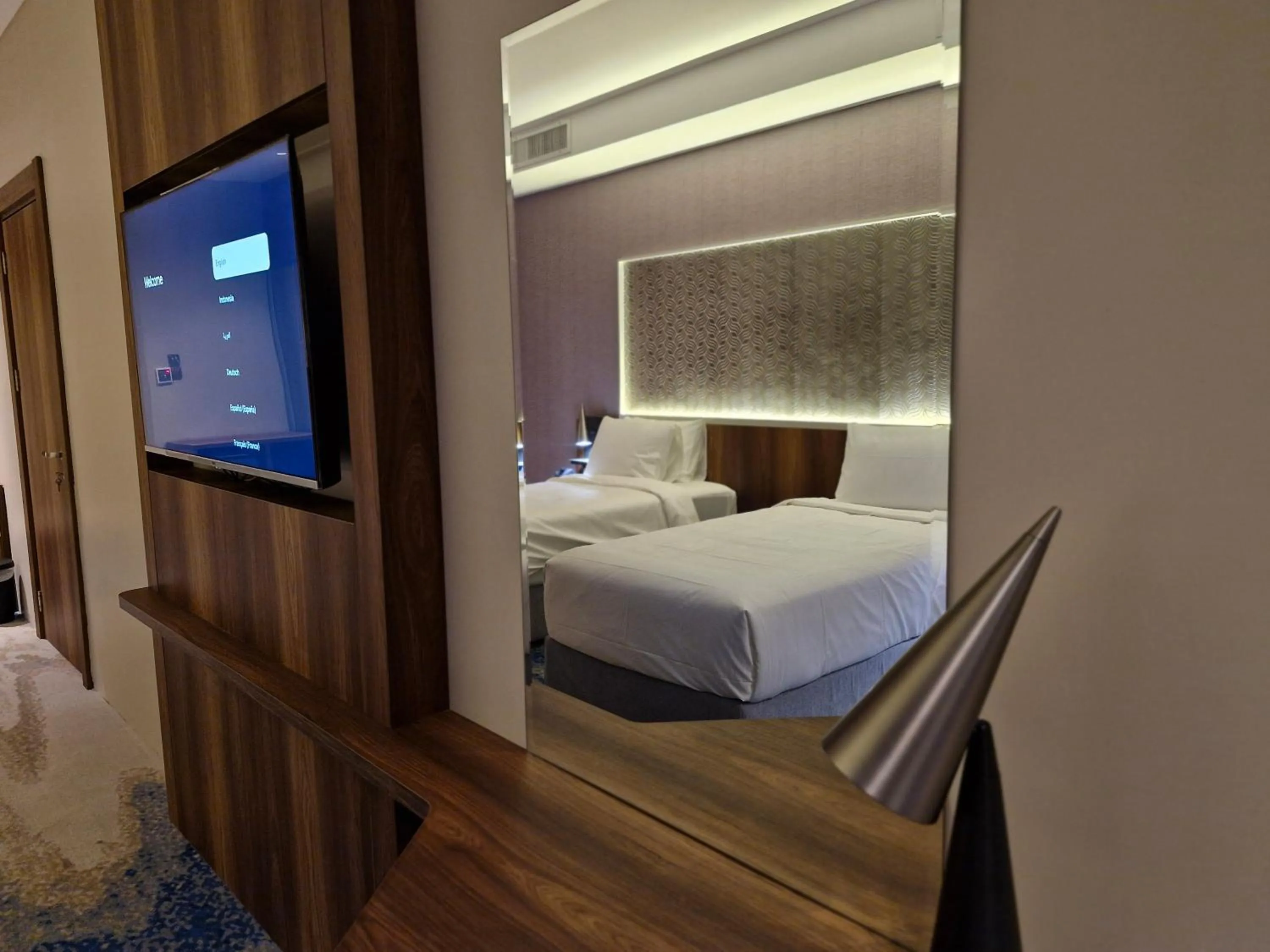 Bed in Ocean View Hotel Kuwait