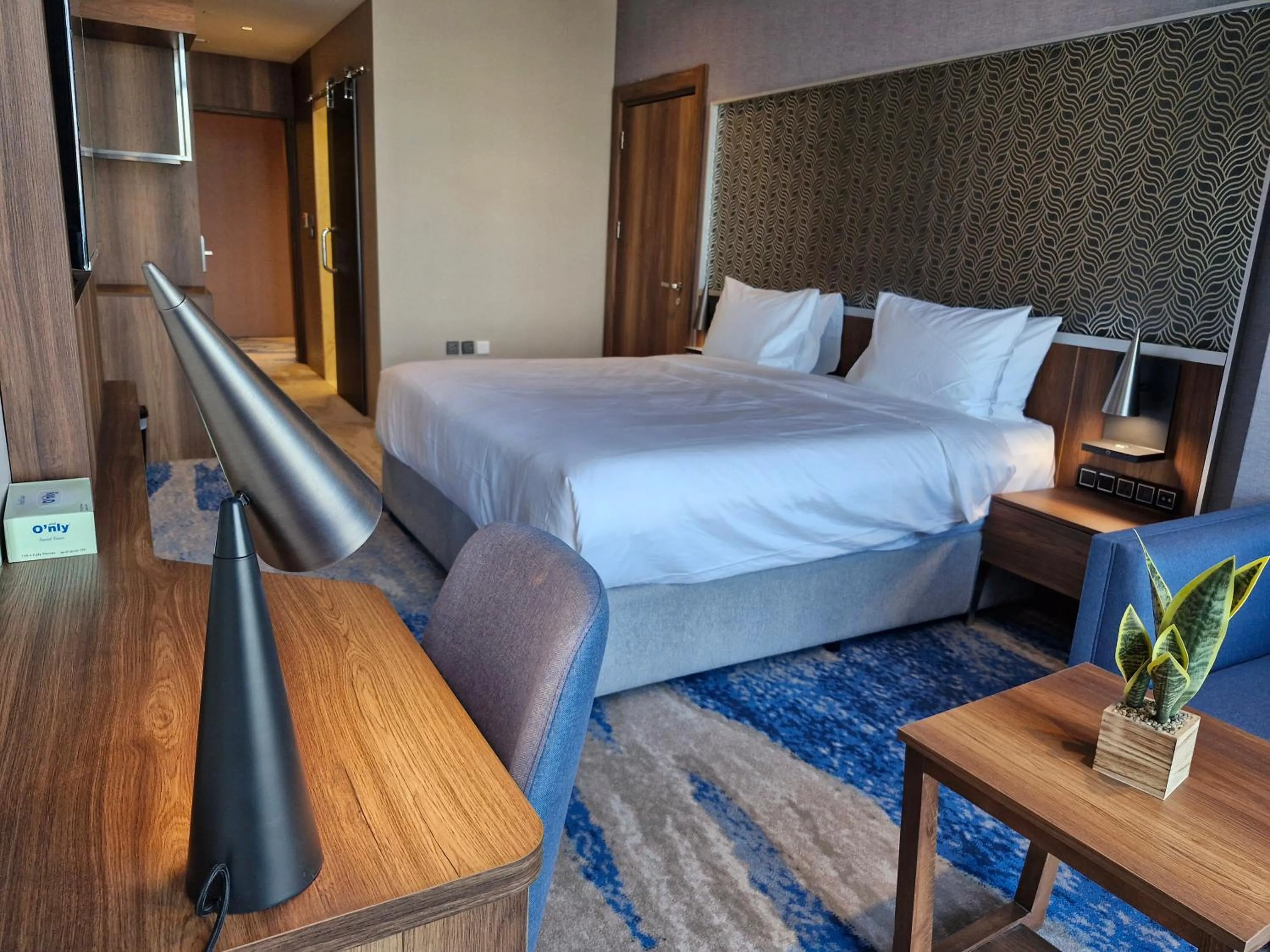 Bed in Ocean View Hotel Kuwait