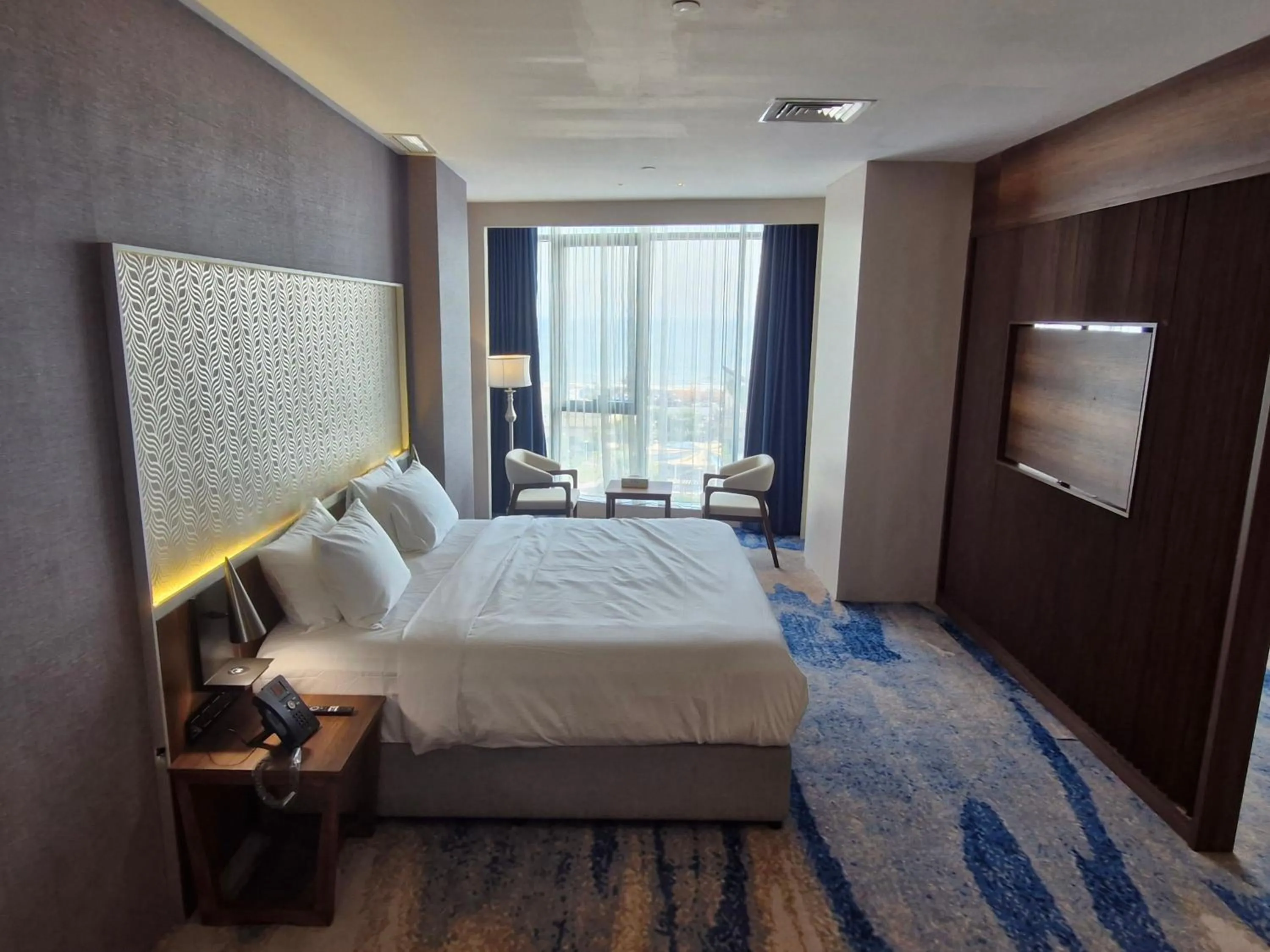 Bed in Ocean View Hotel Kuwait